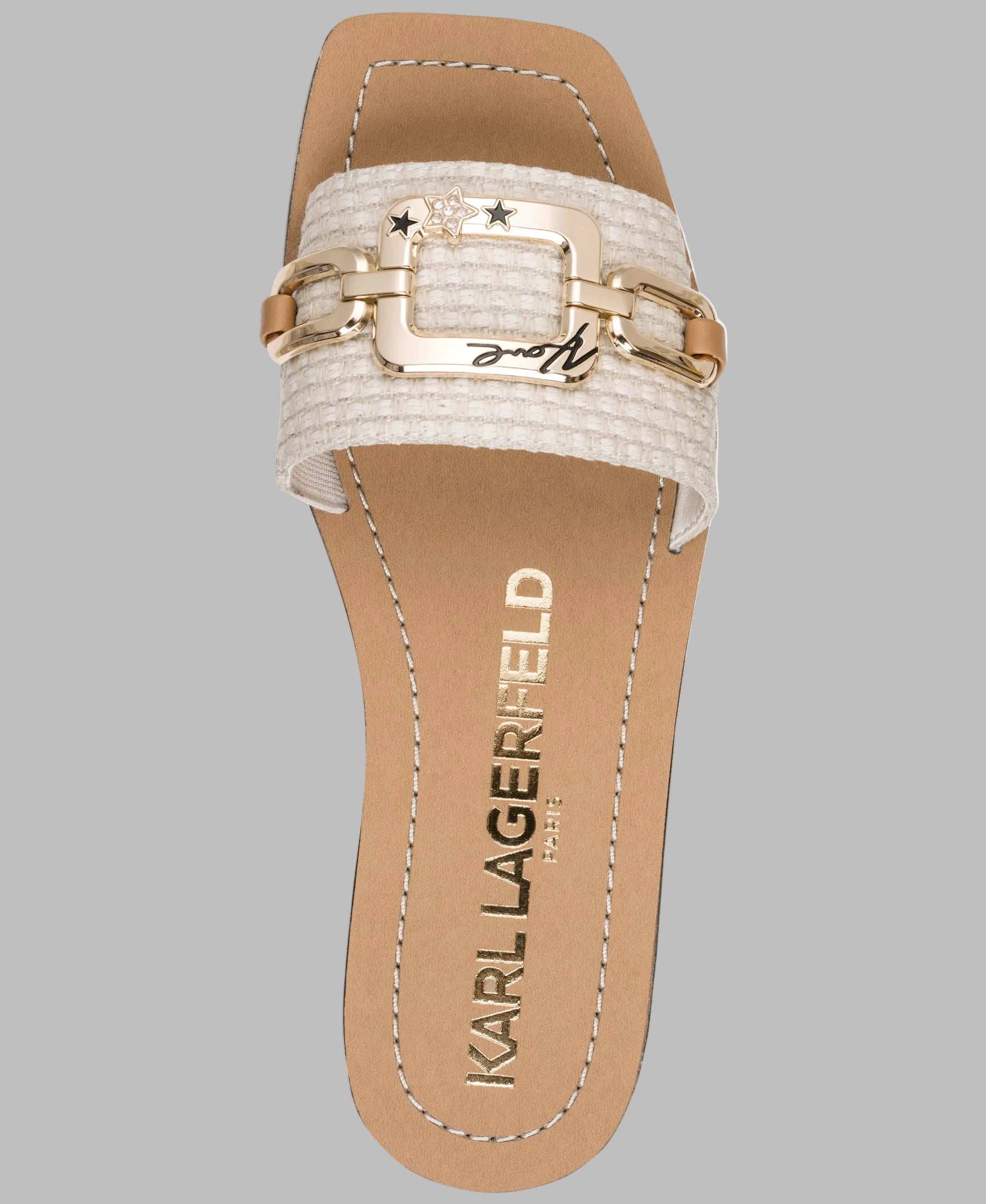 marzella flatslid kl263355 cream topdownview marzella flatslid kl263355 cream topdownview