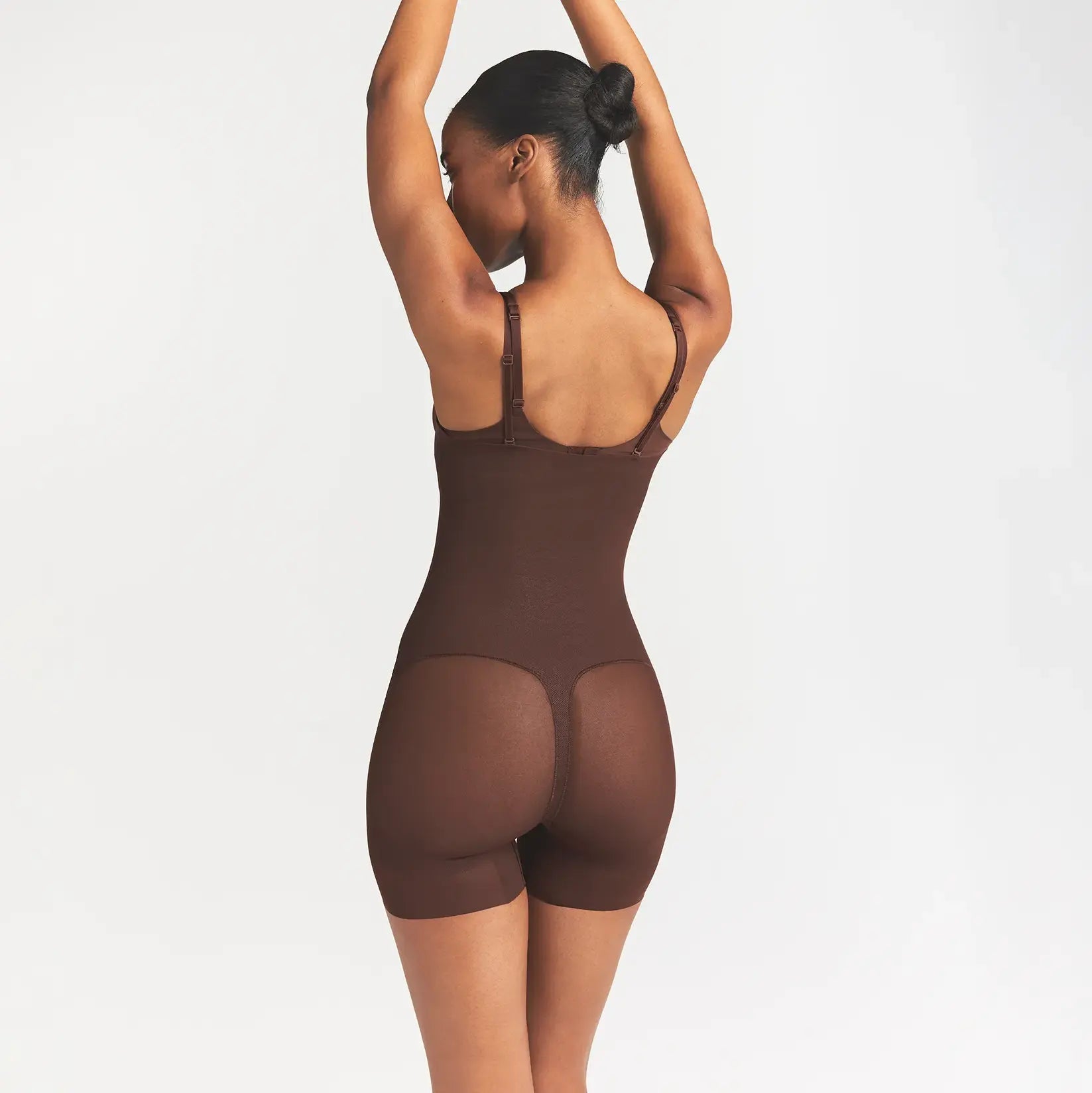 skims body core sculpt back smoothing open bust mid thigh bodysuit skims body core sculpt back smoothing open bust mid thigh bodysuit
