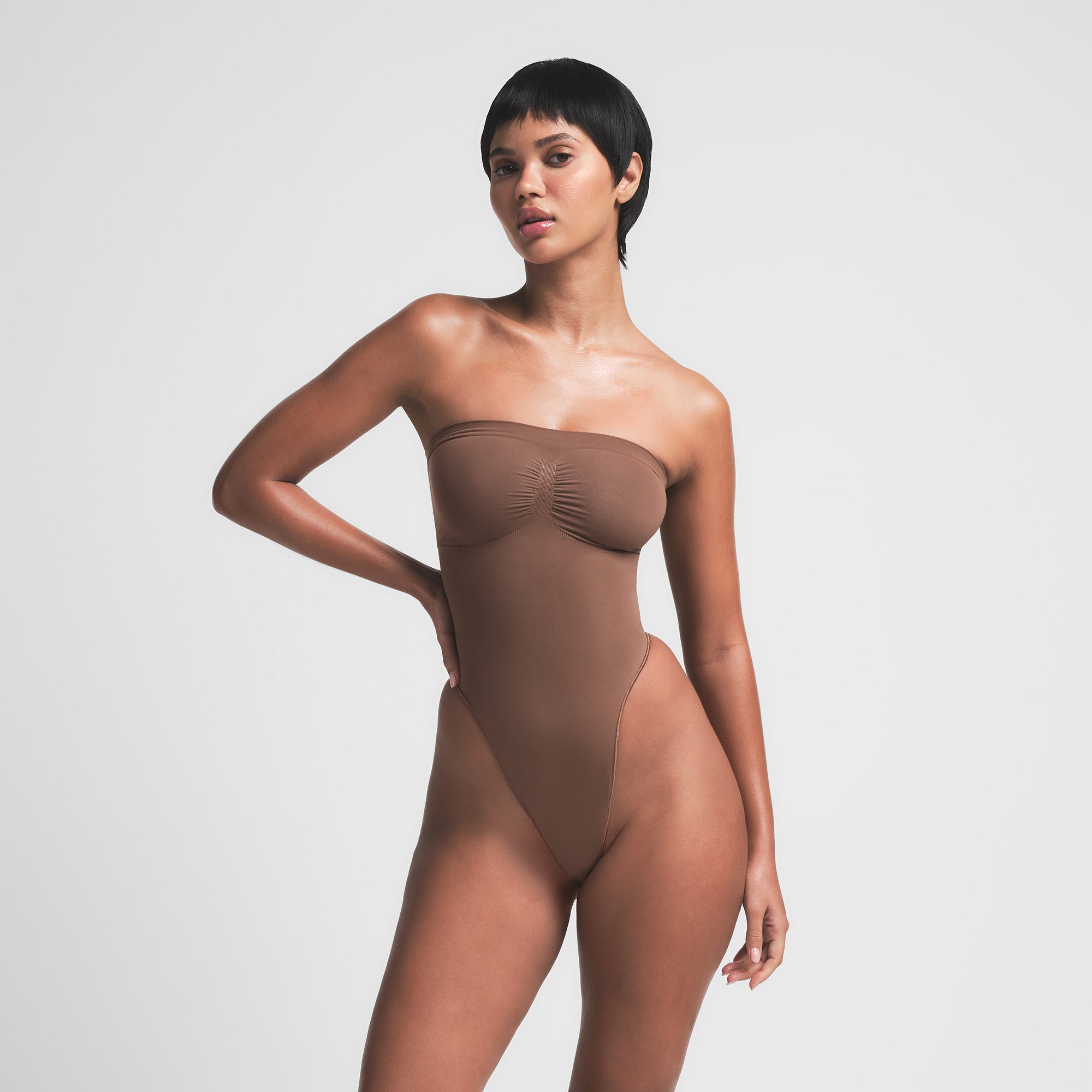 seamless sculpt strapless thong bodysuit seamless sculpt strapless thong bodysuit