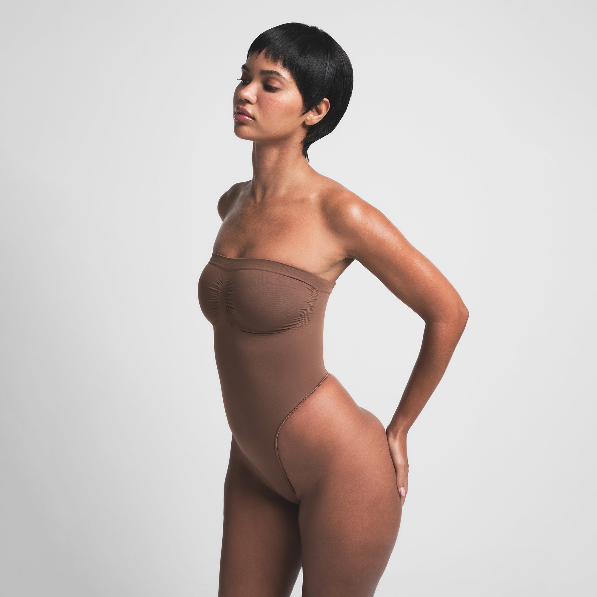 seamless sculpt strapless thong bodysuit seamless sculpt strapless thong bodysuit