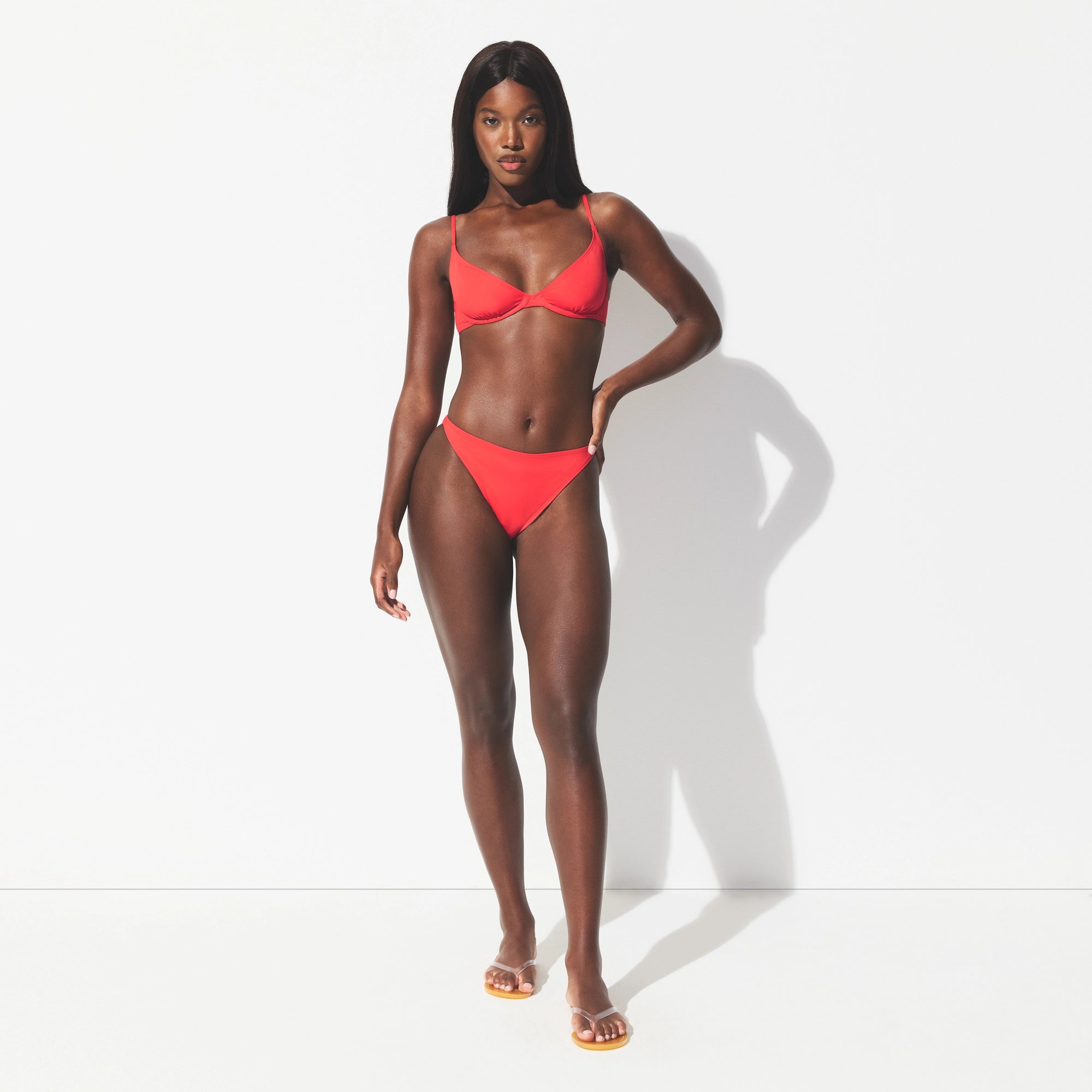 iconic swim high leg bikini bottom iconic swim high leg bikini bottom
