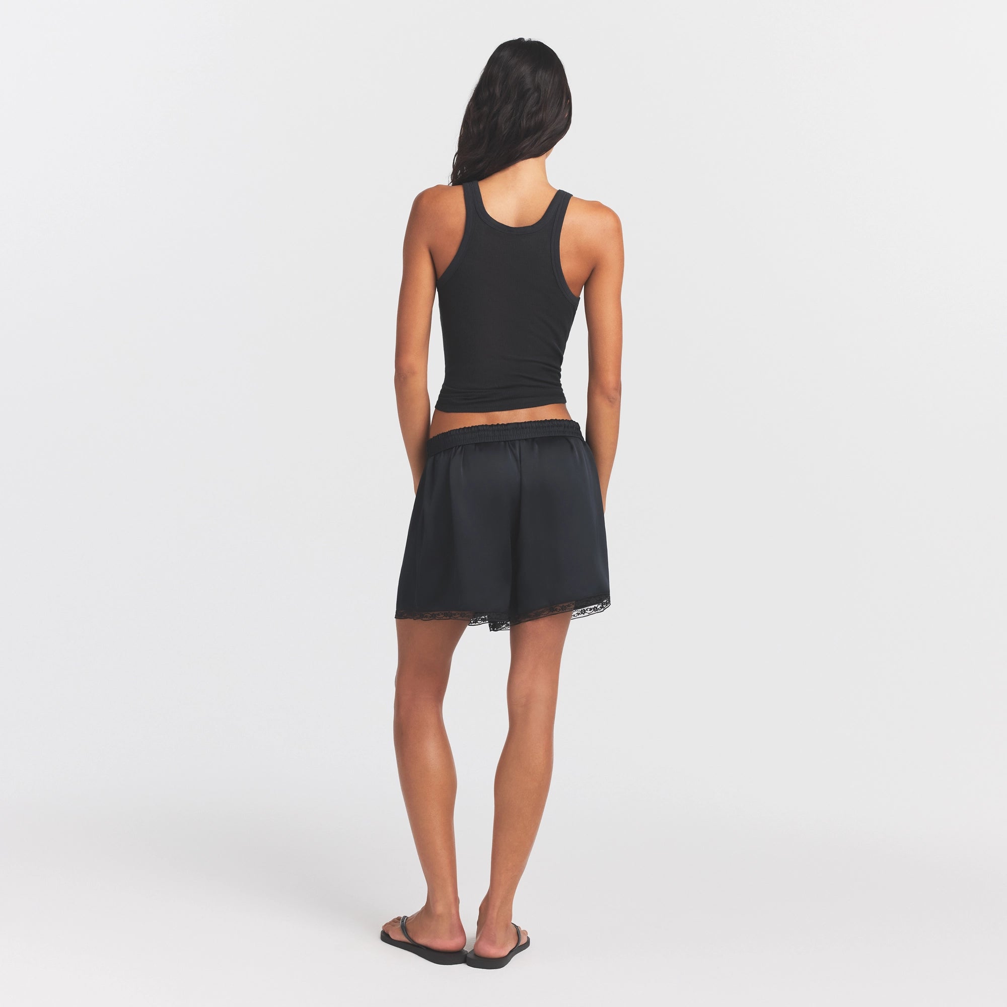 woven shine lace boxer woven shine lace boxer