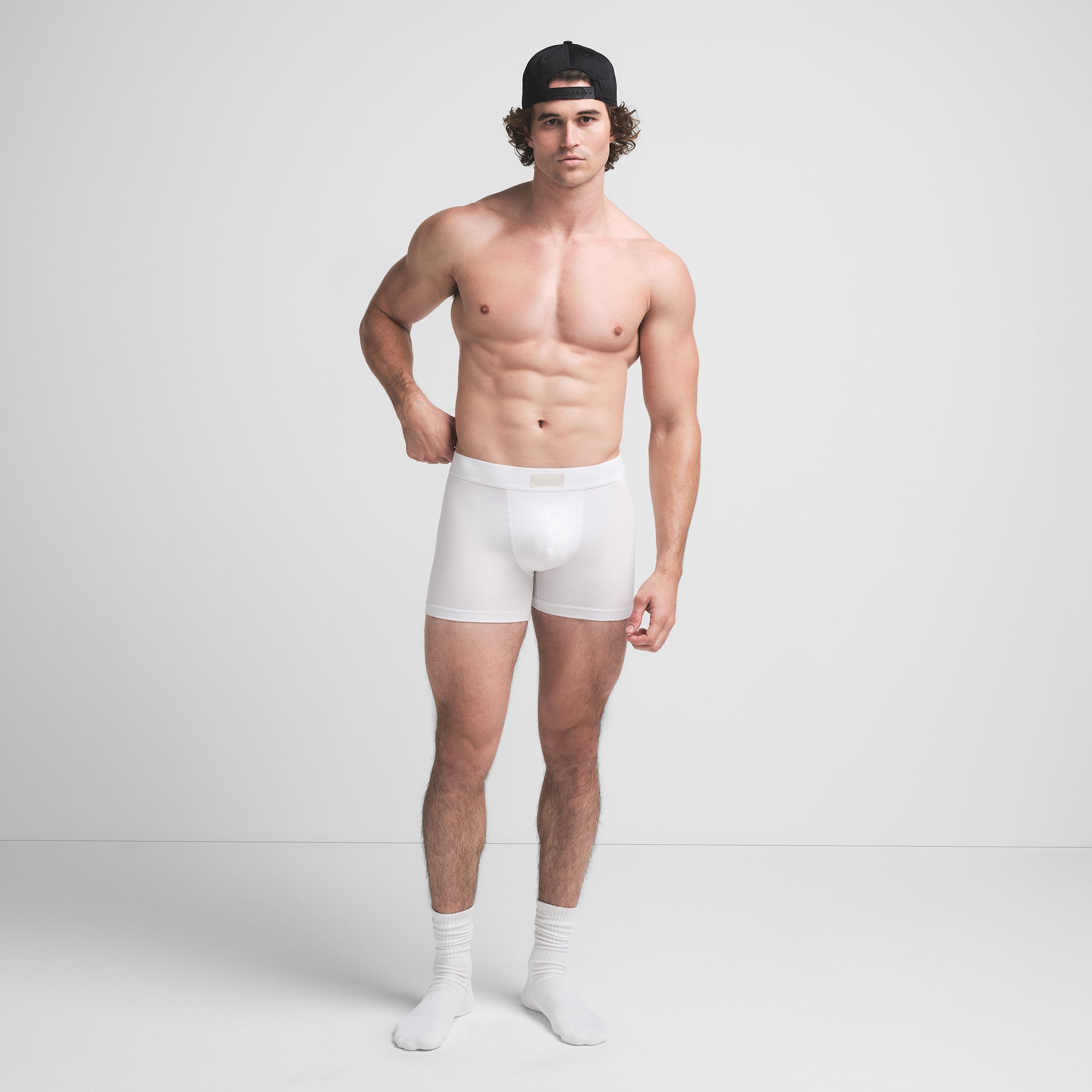 skims cotton mens 3" boxer brief skims cotton mens 3" boxer brief