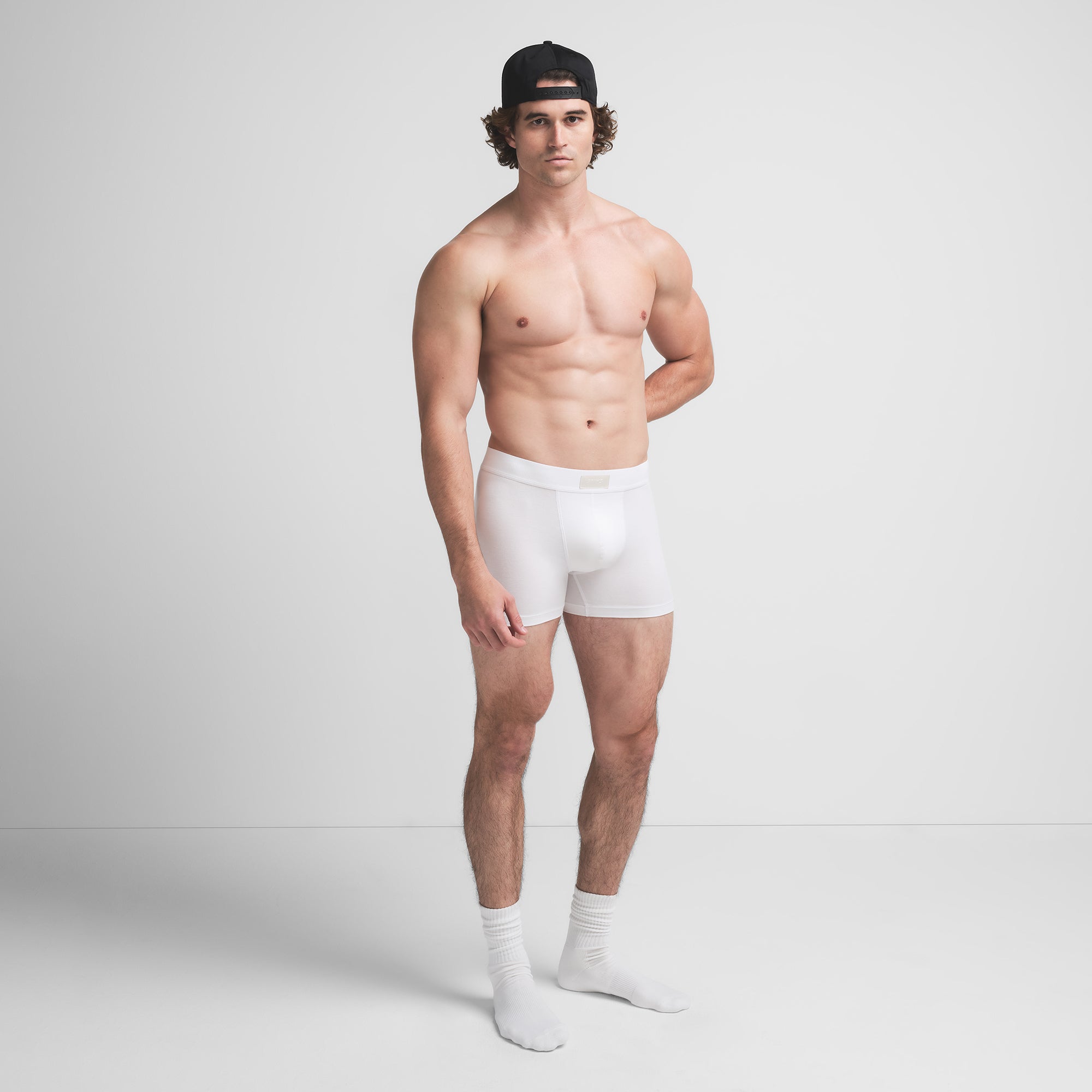 skims cotton mens 3" boxer brief skims cotton mens 3" boxer brief