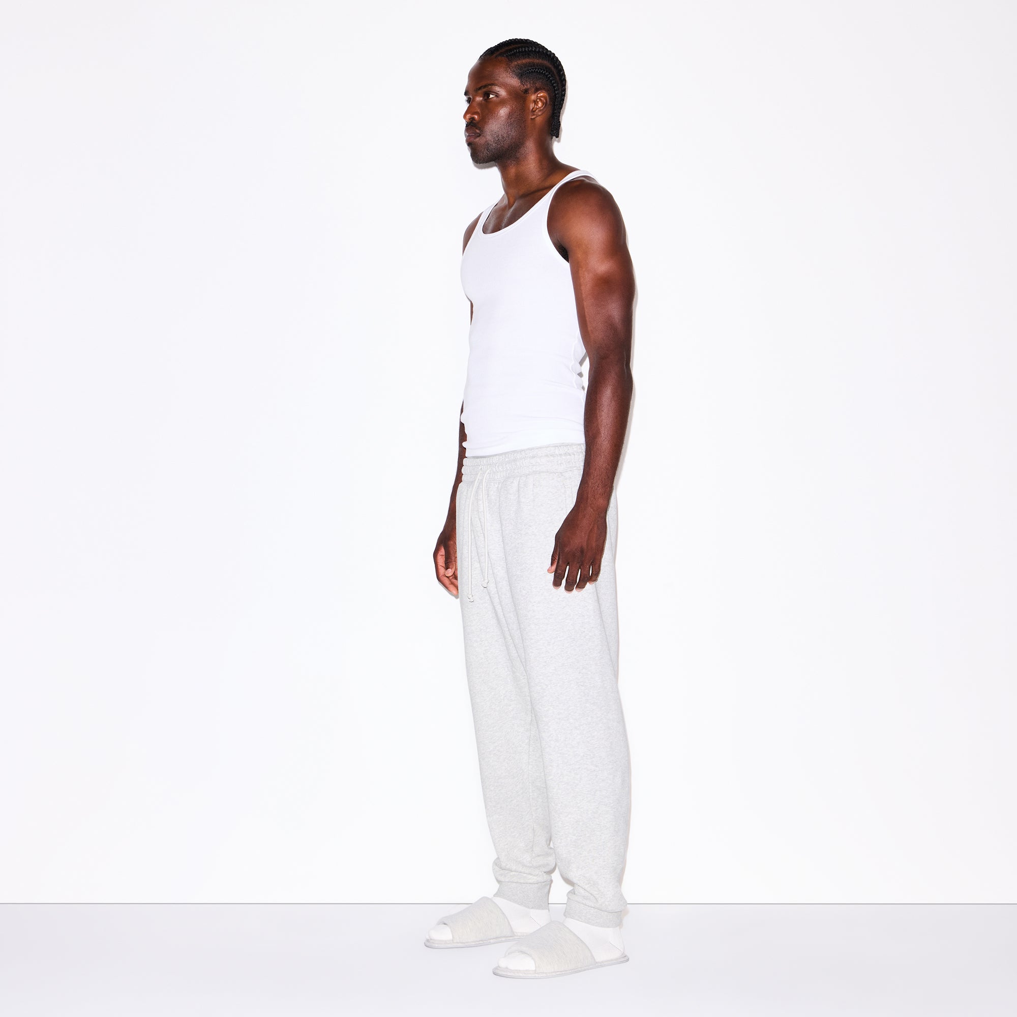 fleece lounge mens tapered jogger fleece lounge mens tapered jogger