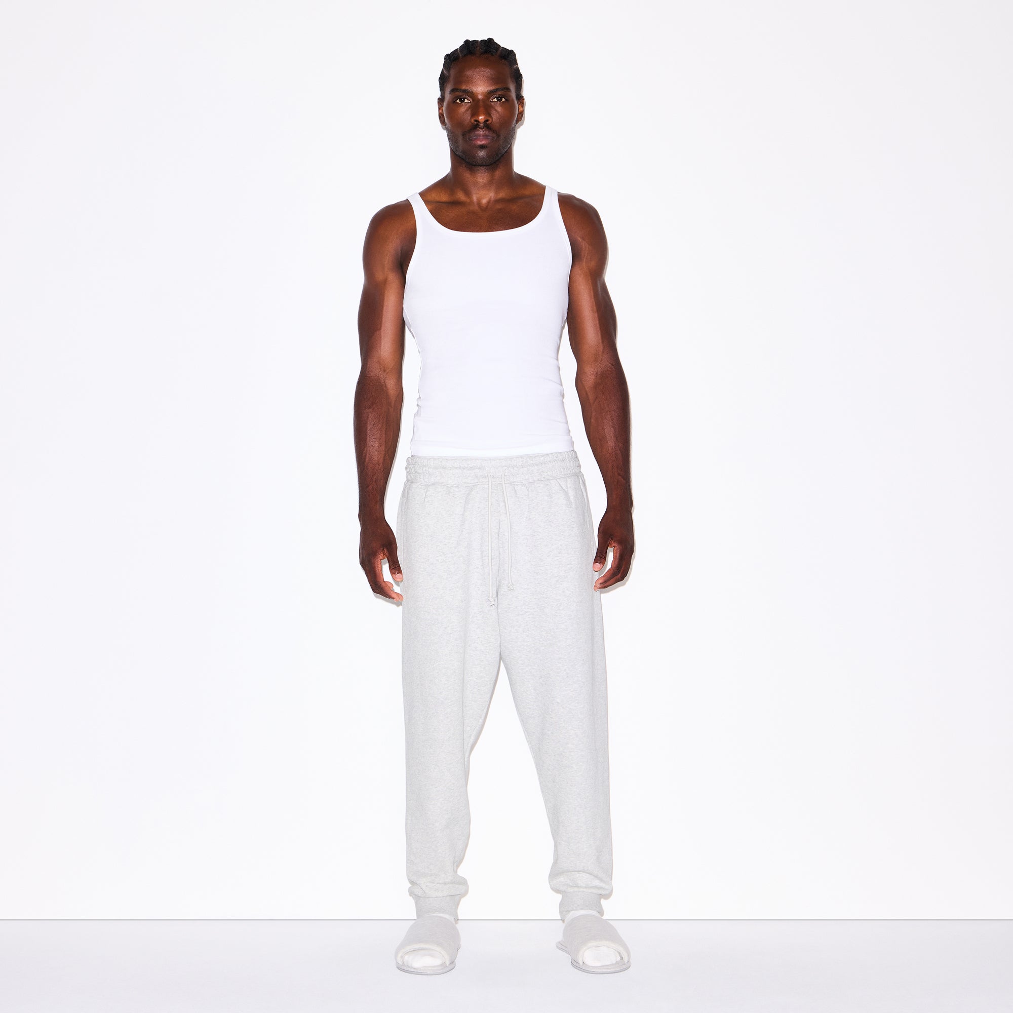 fleece lounge mens tapered jogger fleece lounge mens tapered jogger