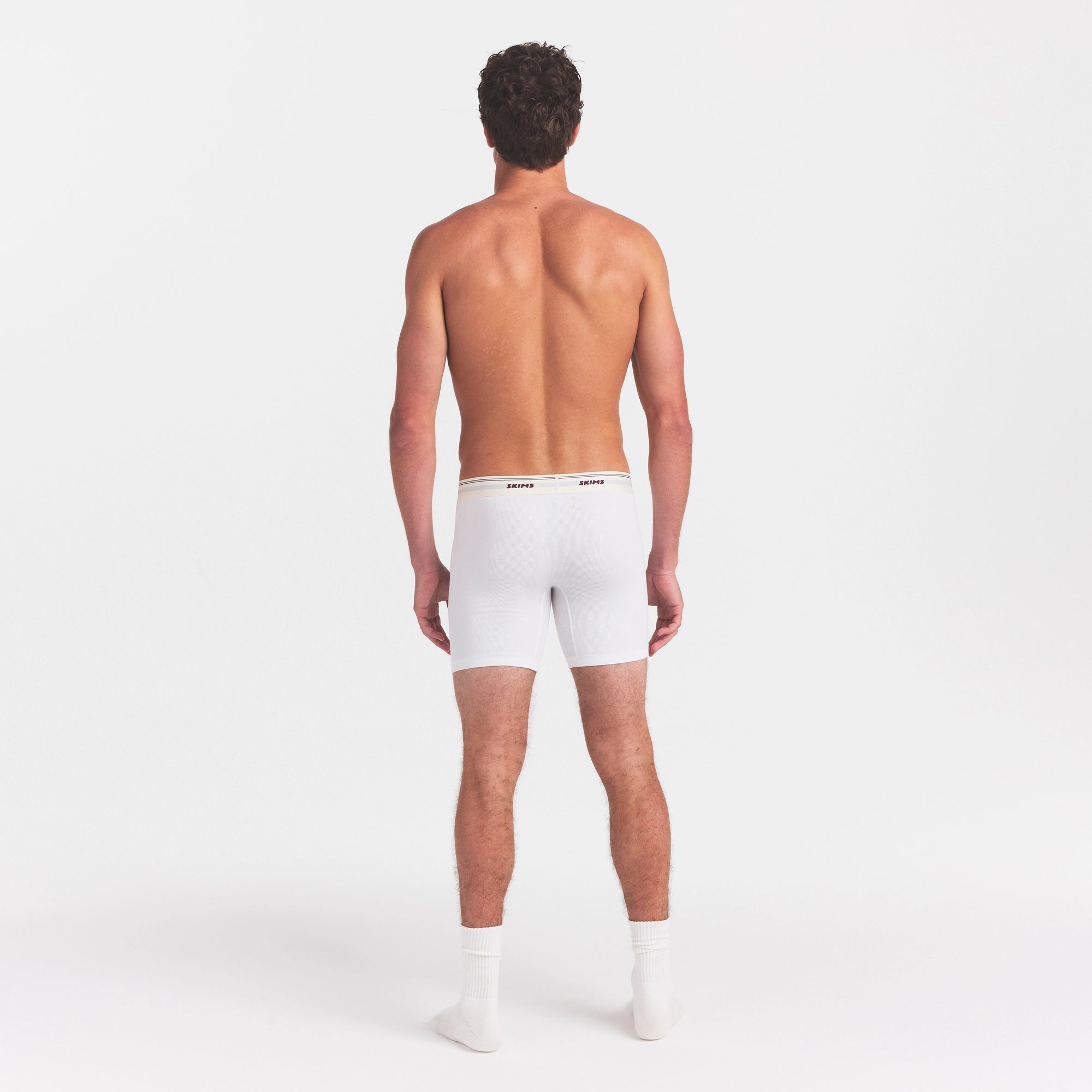 skims cotton rib mens 5" boxer brief skims cotton rib mens 5" boxer brief