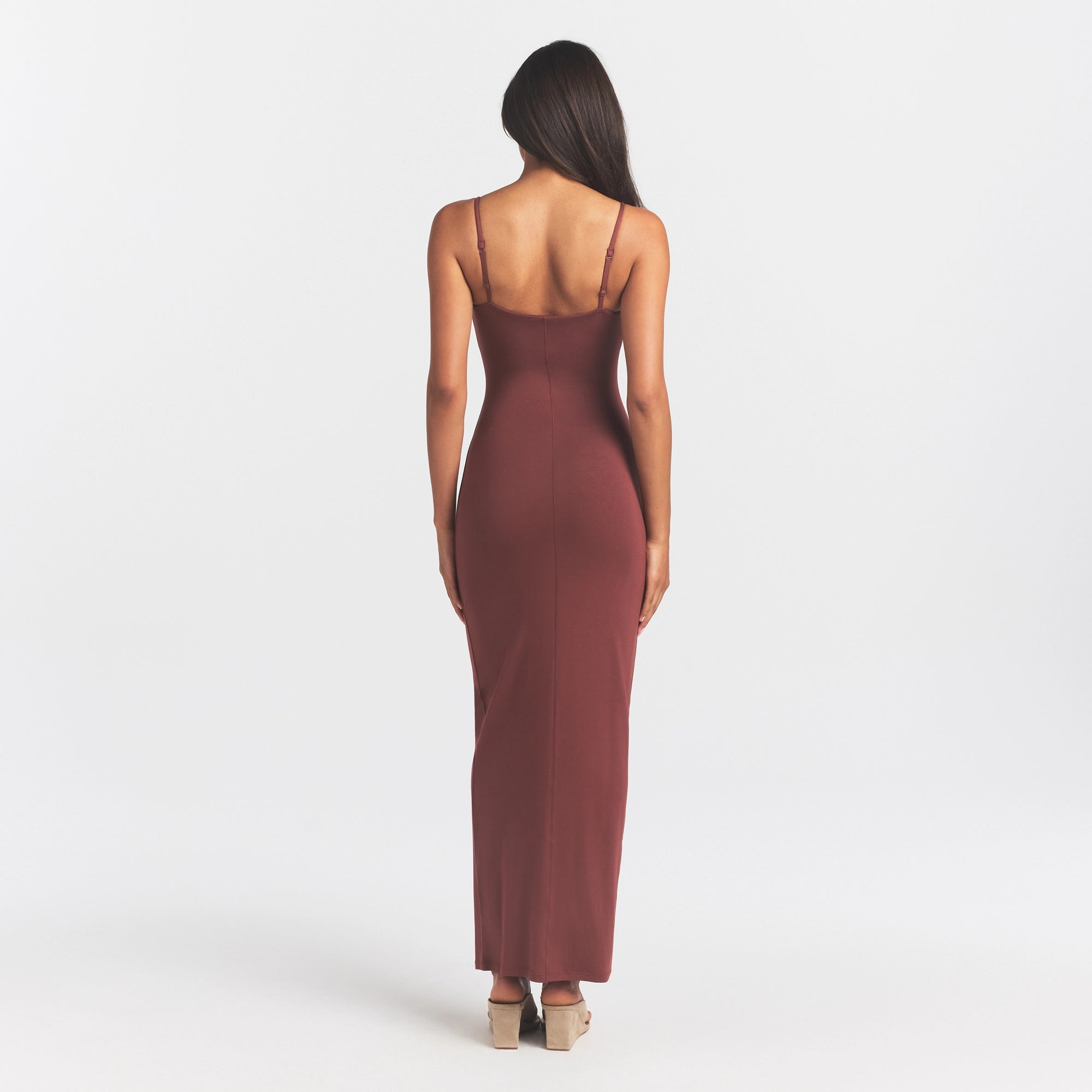 smooth layers scoop neck long dress smooth layers scoop neck long dress