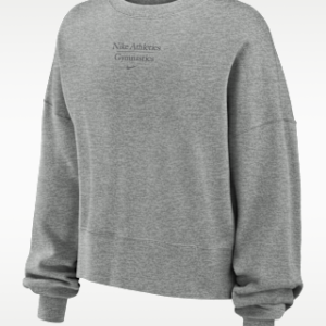 nike phoenix fleece Женская толстовка с круглым вырезом для гимнастики