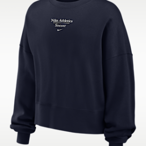 nike phoenix fleece Женский футбольный свитшот с круглым вырезом