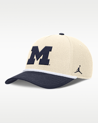 michigan primetime rope 2 tone rise Мужская регулируемая кепка jordan brand college michigan primetime rope 2 tone rise Мужская регулируемая кепка jordan brand college