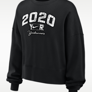 nike college (yardrunners) Женский флисовый свитшот с круглым вырезом phoenix