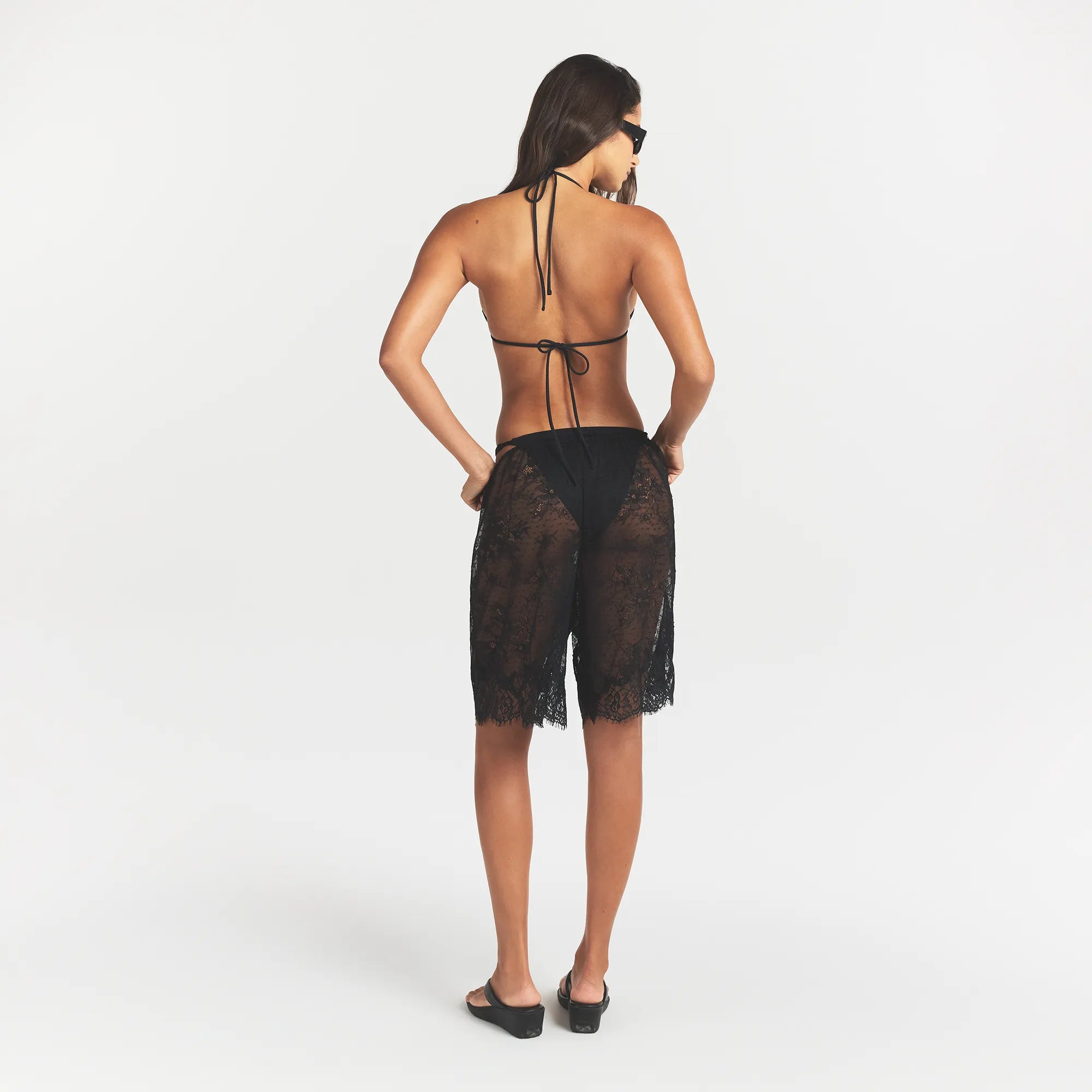 ultra fine lace long short ultra fine lace long short