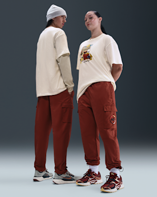 nike sportswear n7 Мужские тканые брюки карго с открытым подолом nike sportswear n7 Мужские тканые брюки карго с открытым подолом
