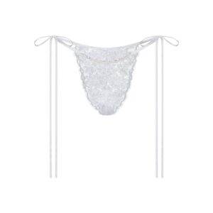 skims lace tie side tanga