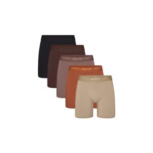 skims stretch mens 5" boxer brief 5 pack