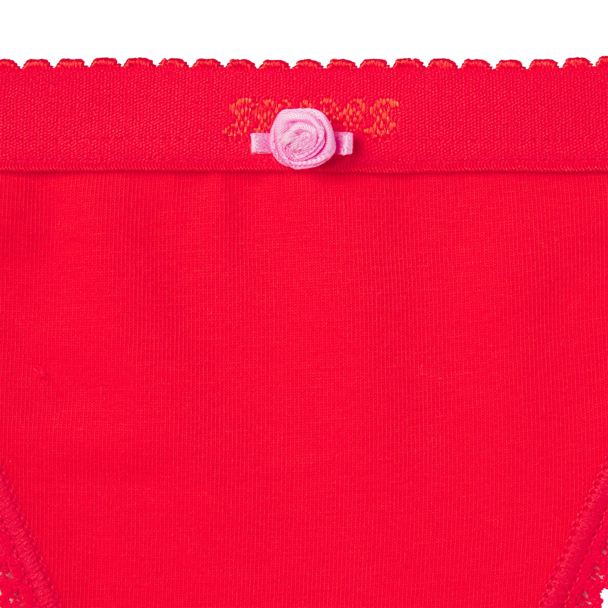 lightweight cotton logo picot string bikini lightweight cotton logo picot string bikini