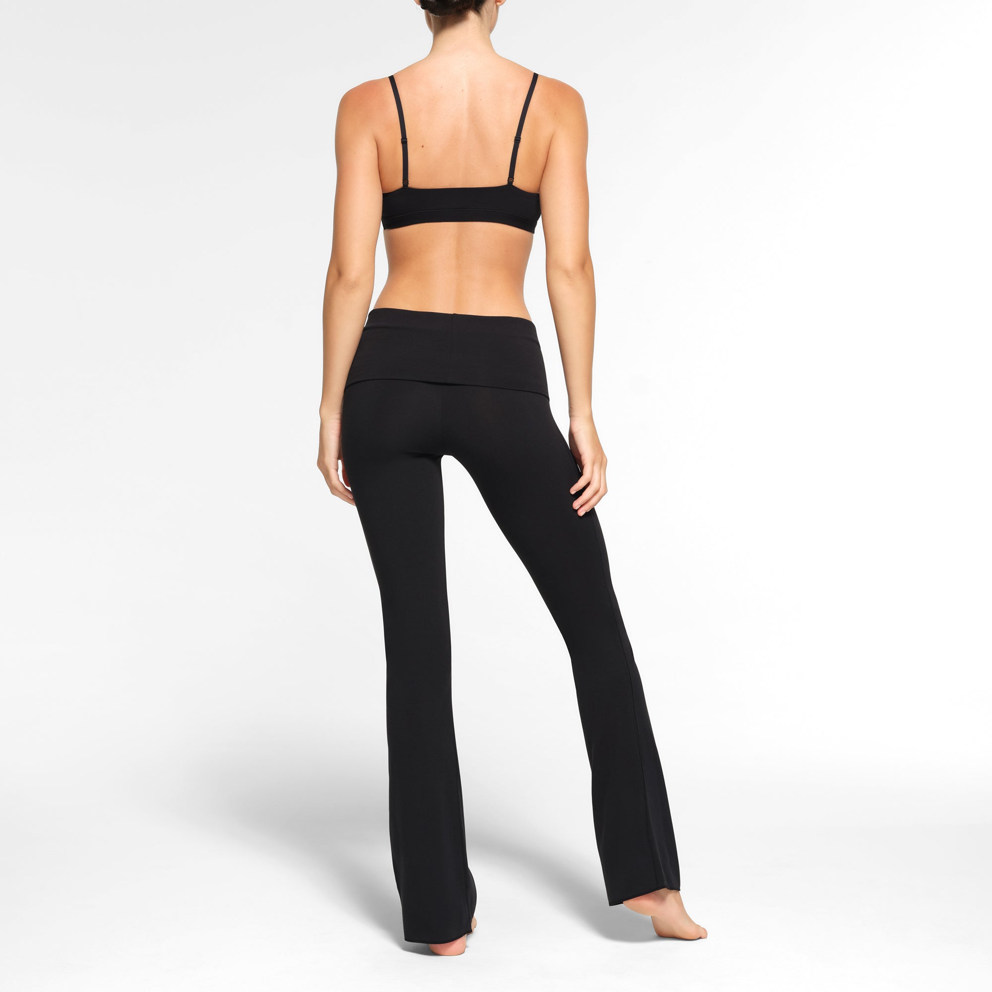 cotton jersey foldover pant cotton jersey foldover pant