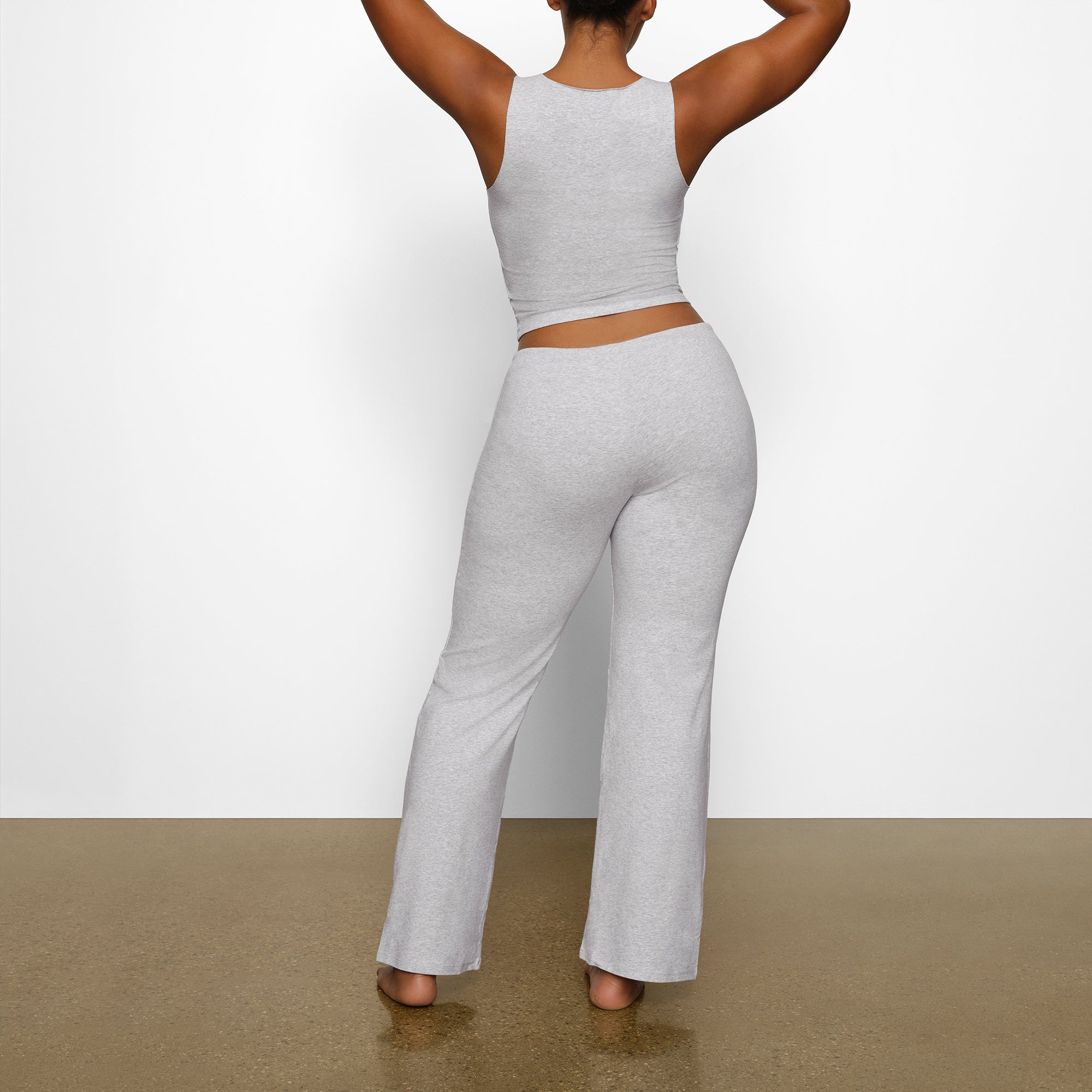 cotton jersey straight leg pant cotton jersey straight leg pant