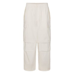 woven cotton oversized low rise cargo pant