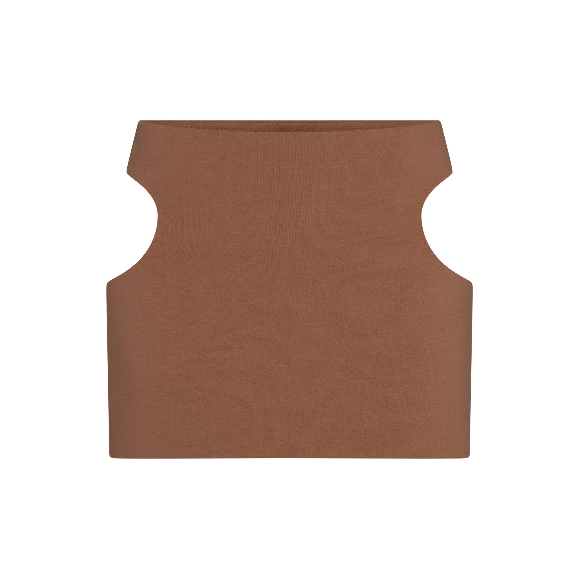 cotton jersey cut out mini skirt cotton jersey cut out mini skirt