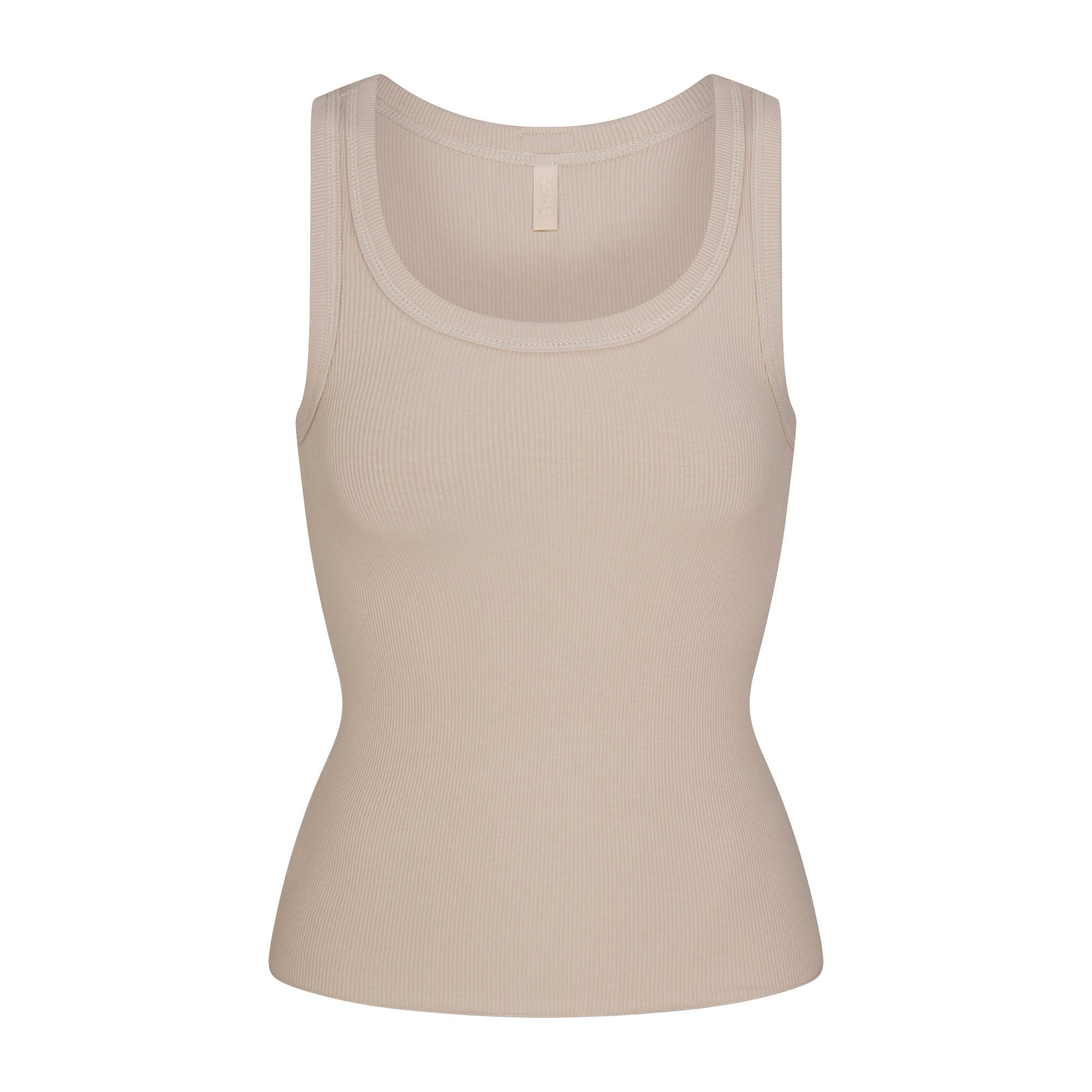 cotton rib scoop neck tank cotton rib scoop neck tank