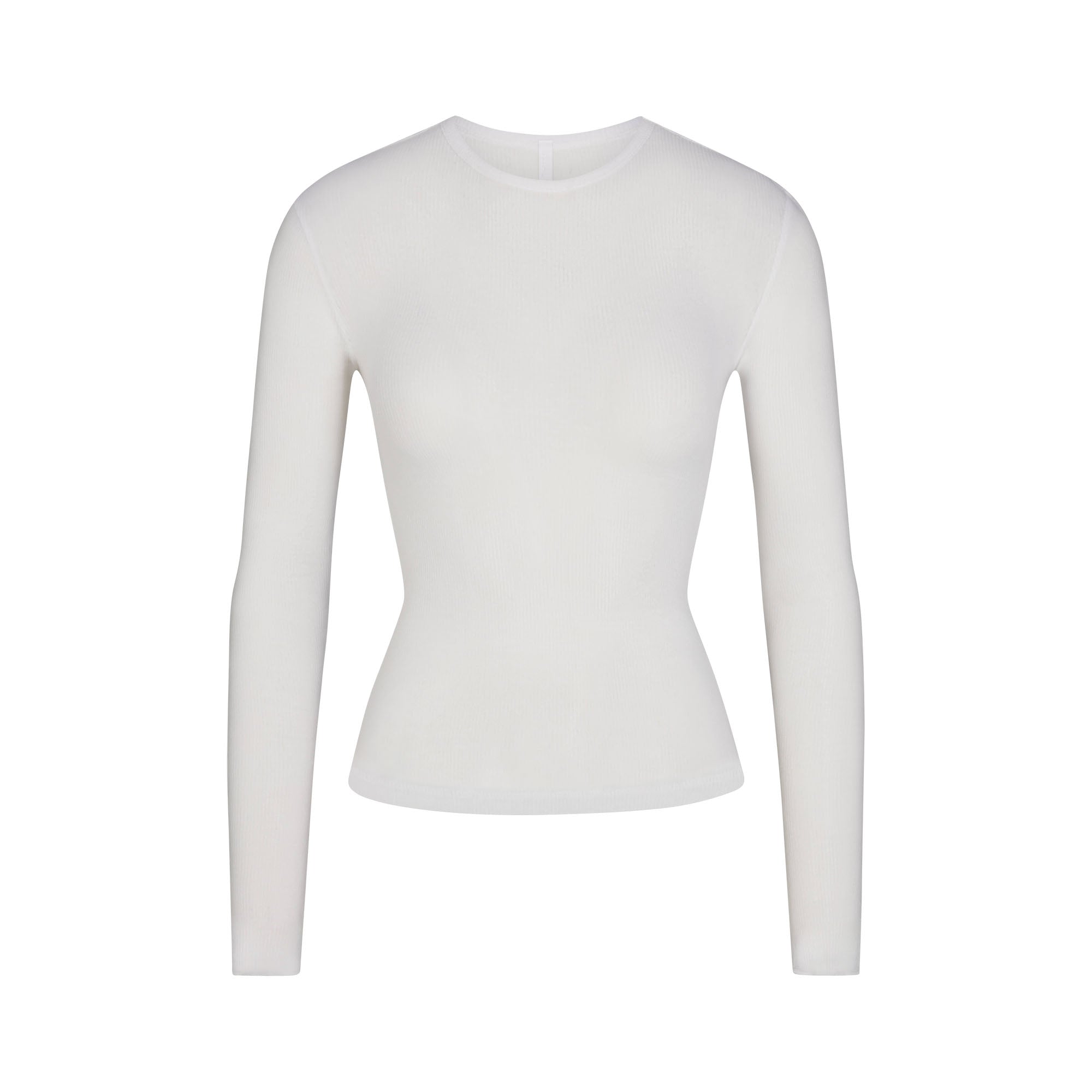 sheer rib long sleeve top sheer rib long sleeve top