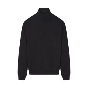 fleece lounge mens relaxed quarter zip