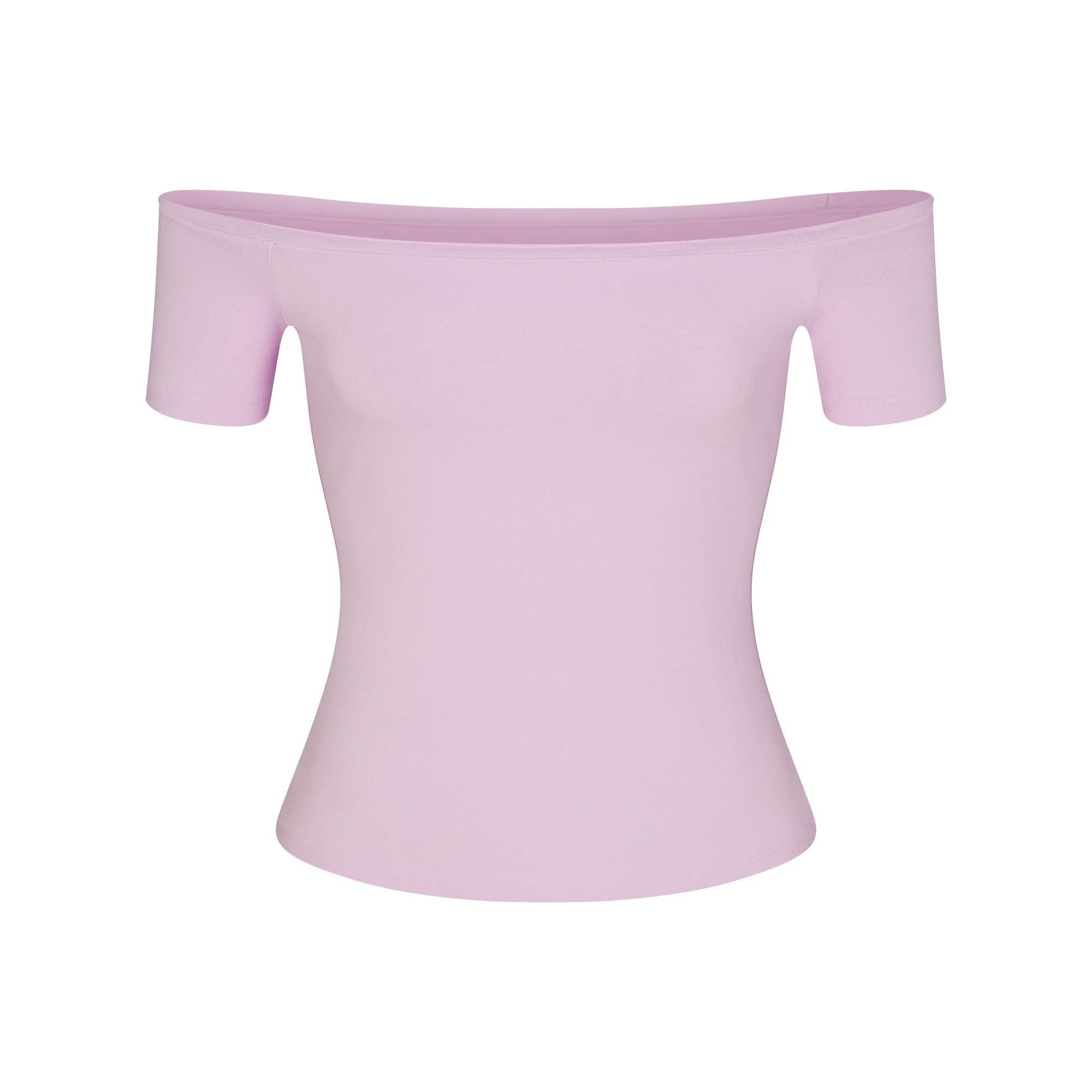 cotton jersey off the shoulder top cotton jersey off the shoulder top