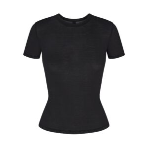 sheer modal long t shirt