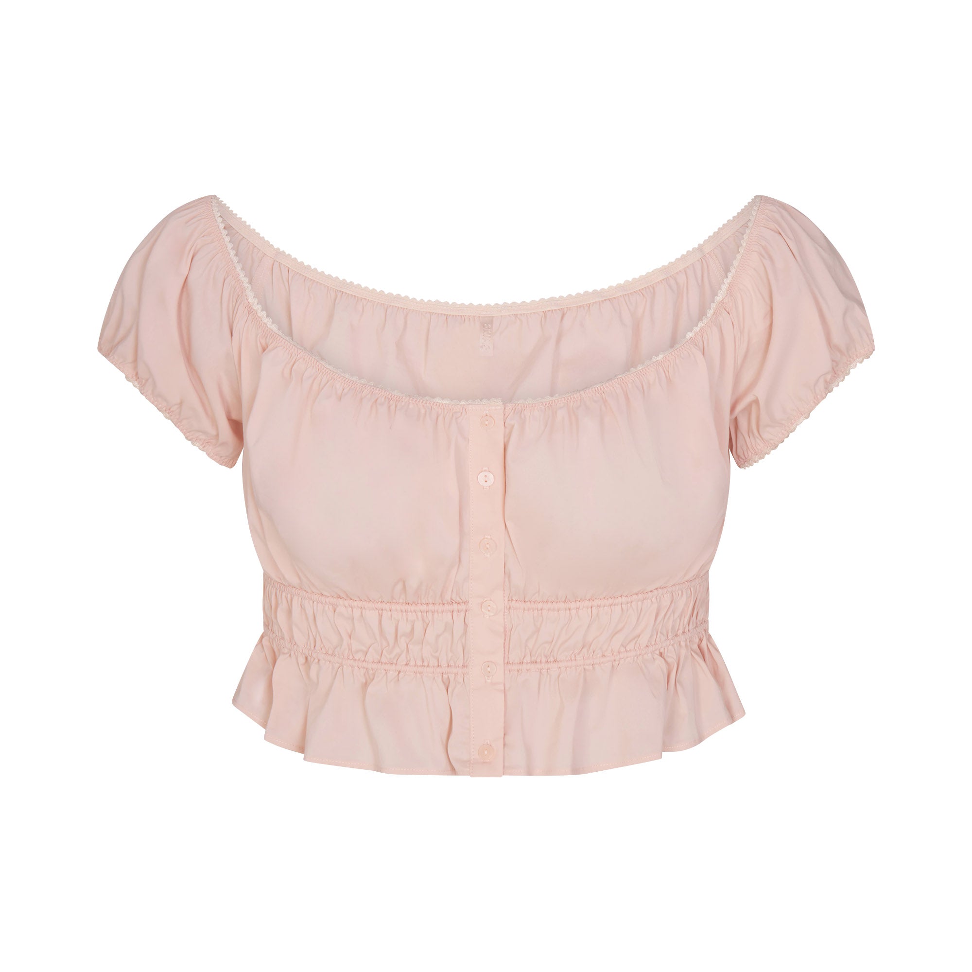 poplin apparel off the shoulder top poplin apparel off the shoulder top
