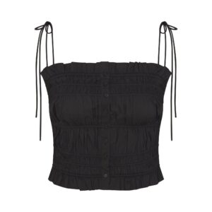 poplin apparel ruffle cami