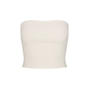 refined knit tube top
