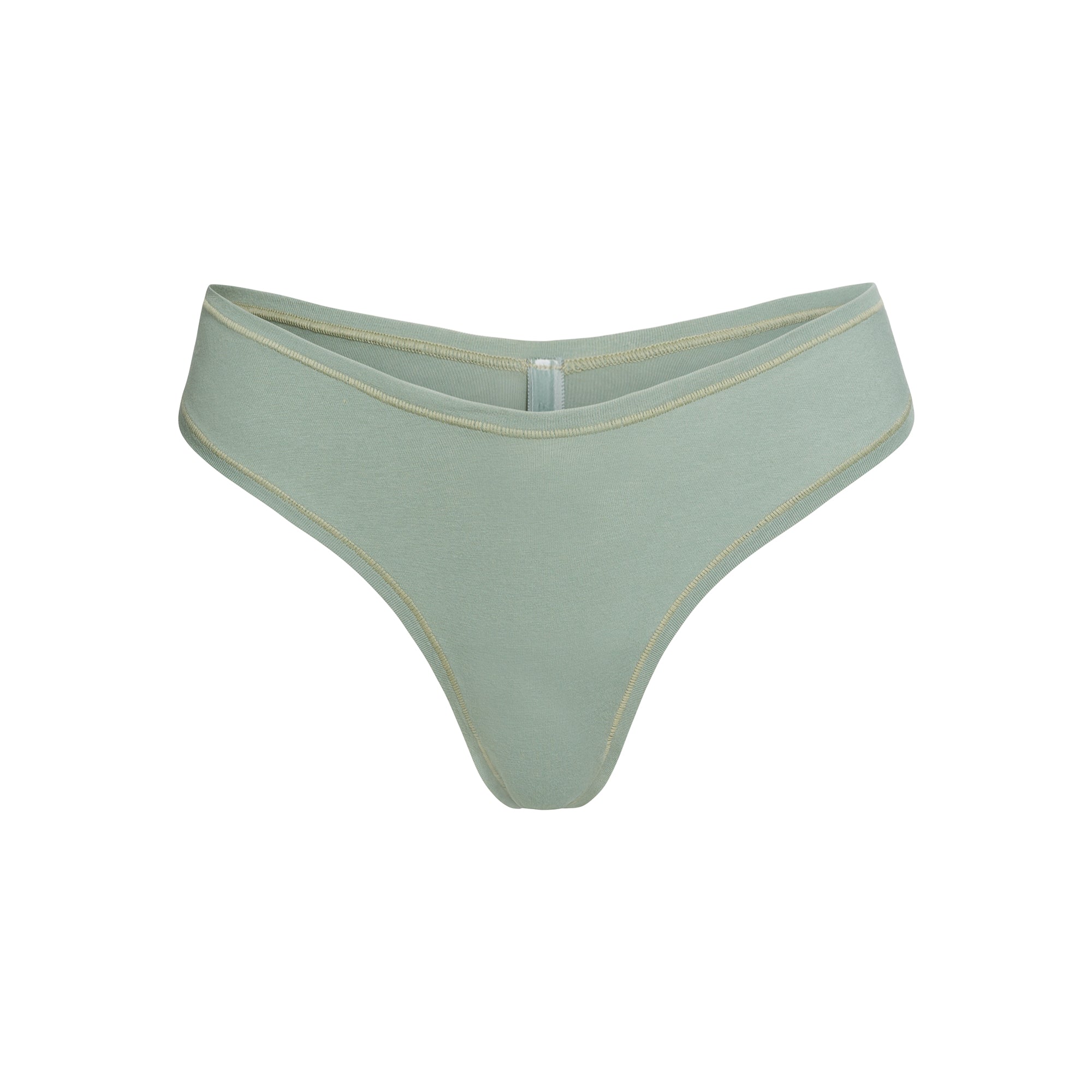 cotton jersey dipped thong cotton jersey dipped thong