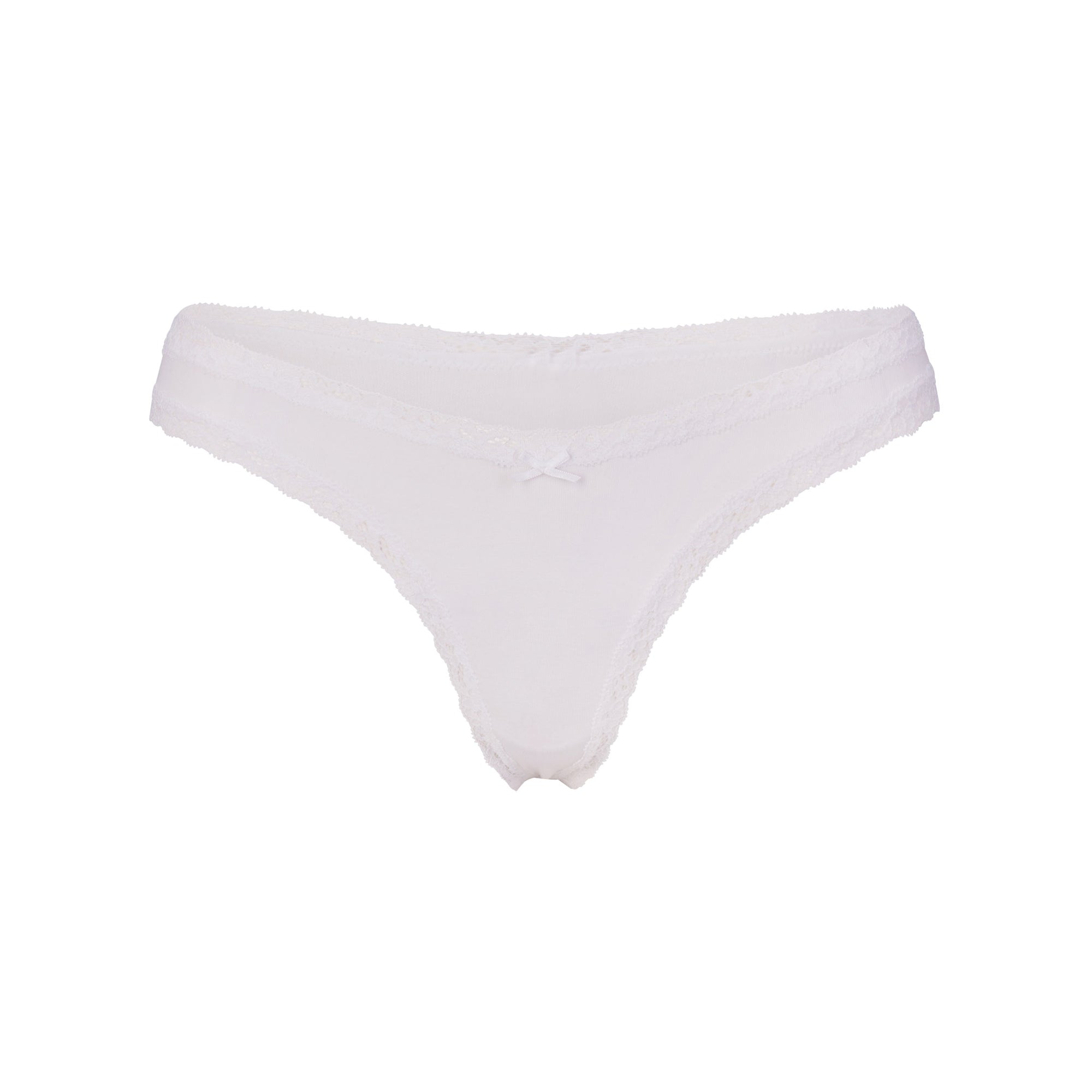 lightweight cotton lace thong lightweight cotton lace thong