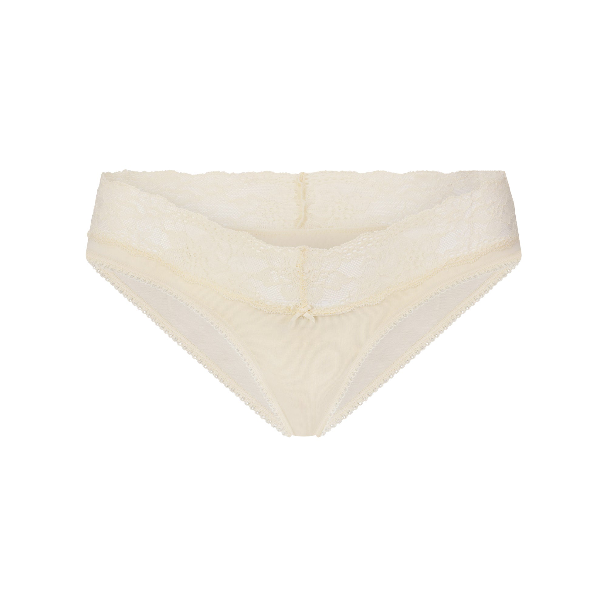 lightweight cotton wide lace brief lightweight cotton wide lace brief