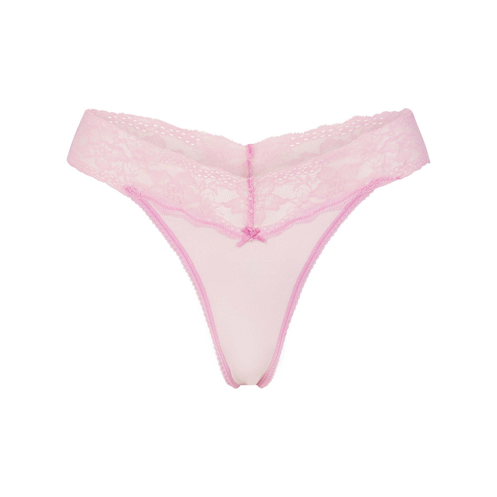 lightweight cotton wide lace thong lightweight cotton wide lace thong