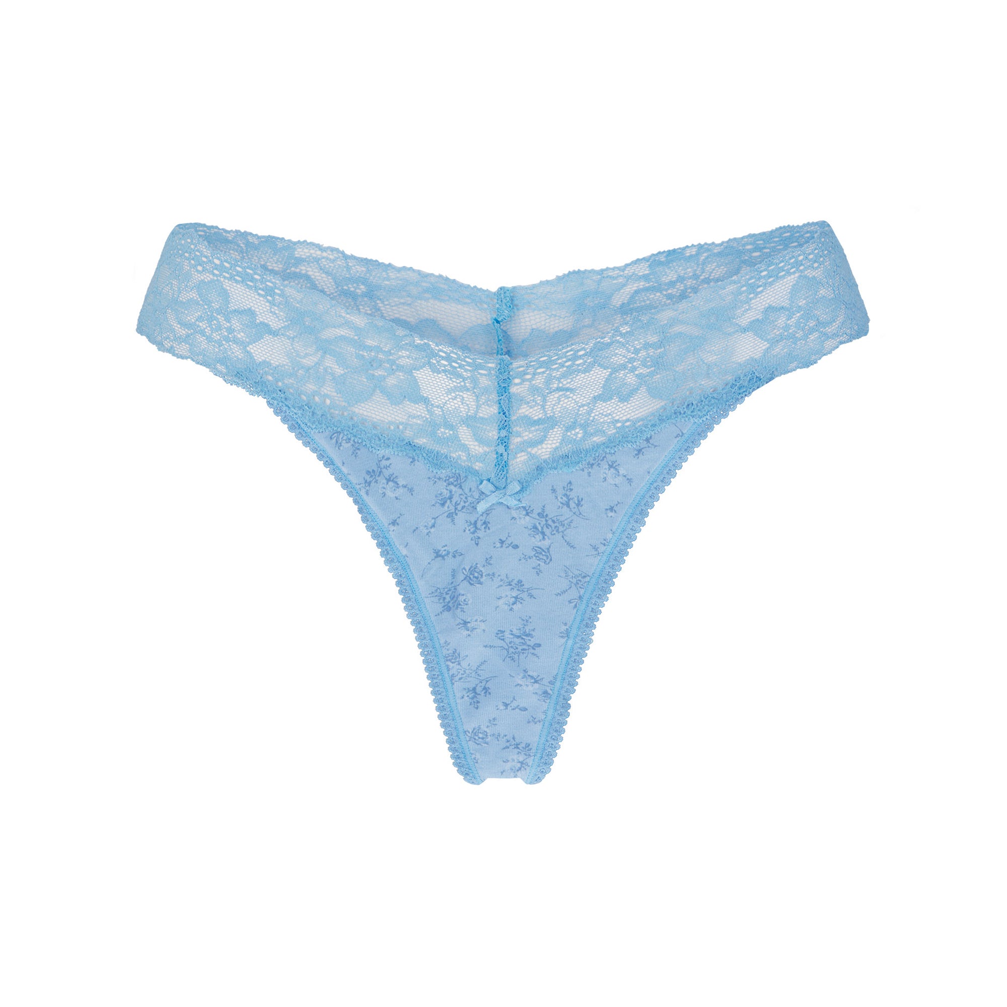lightweight cotton wide lace thong lightweight cotton wide lace thong