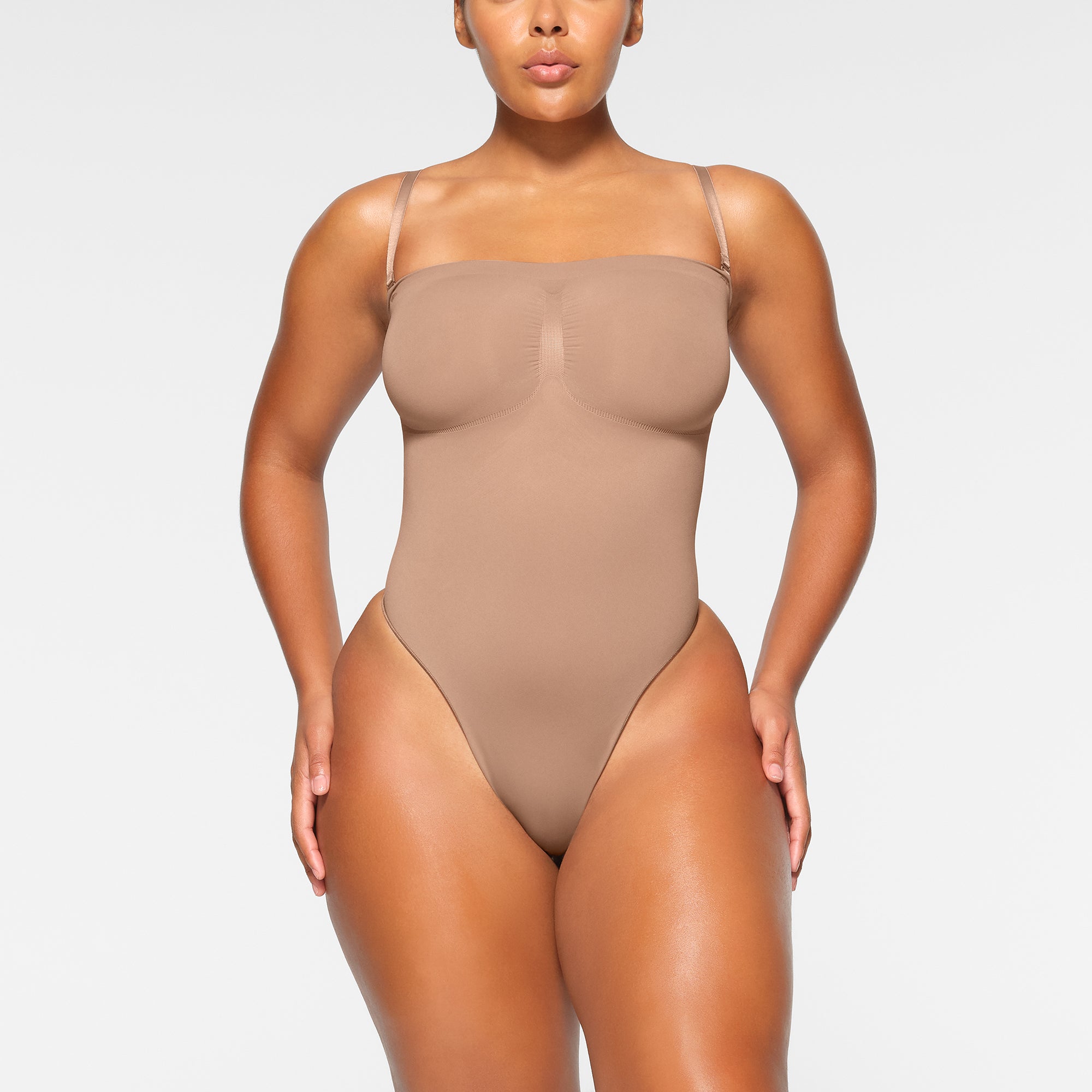 seamless sculpt strapless thong bodysuit seamless sculpt strapless thong bodysuit
