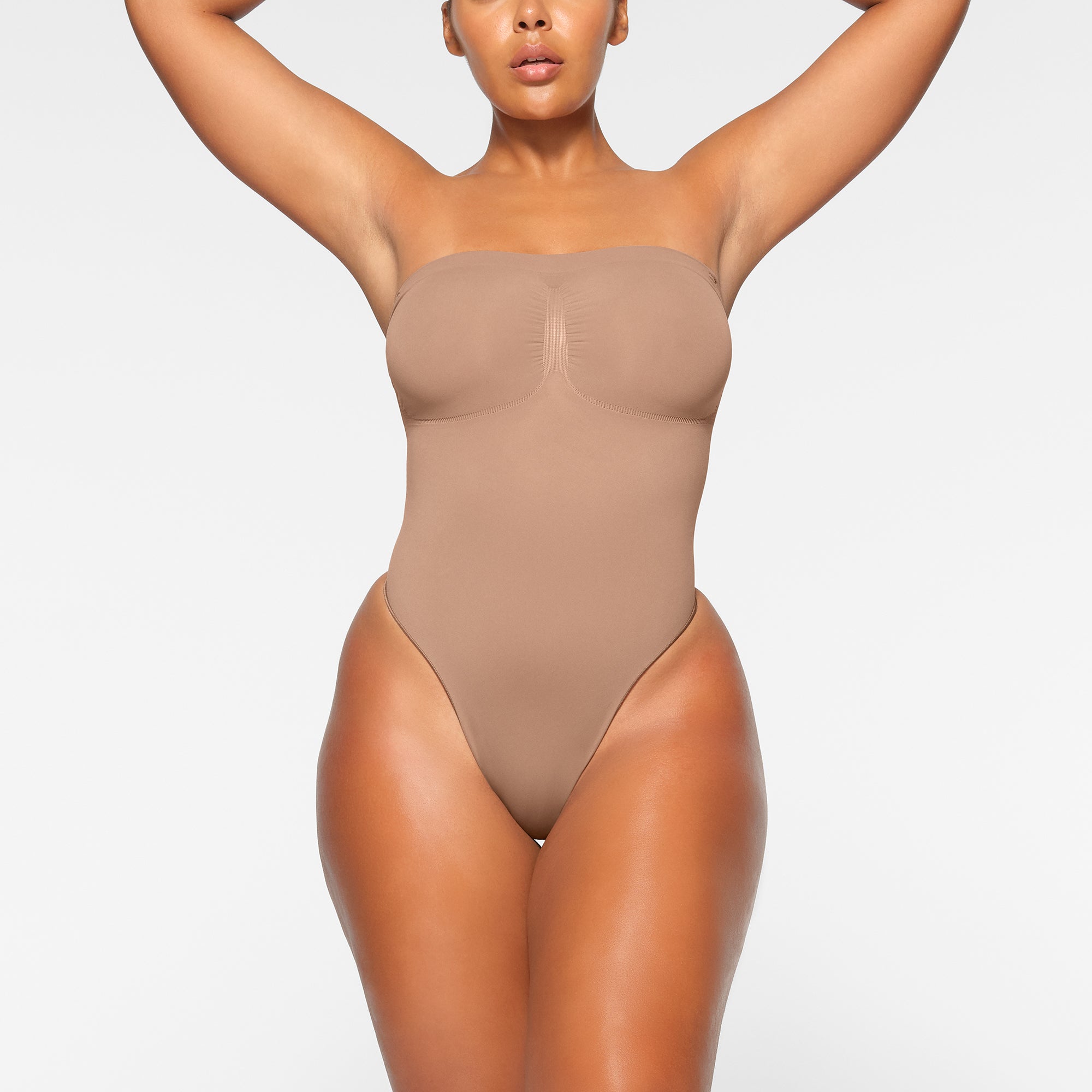 seamless sculpt strapless thong bodysuit seamless sculpt strapless thong bodysuit