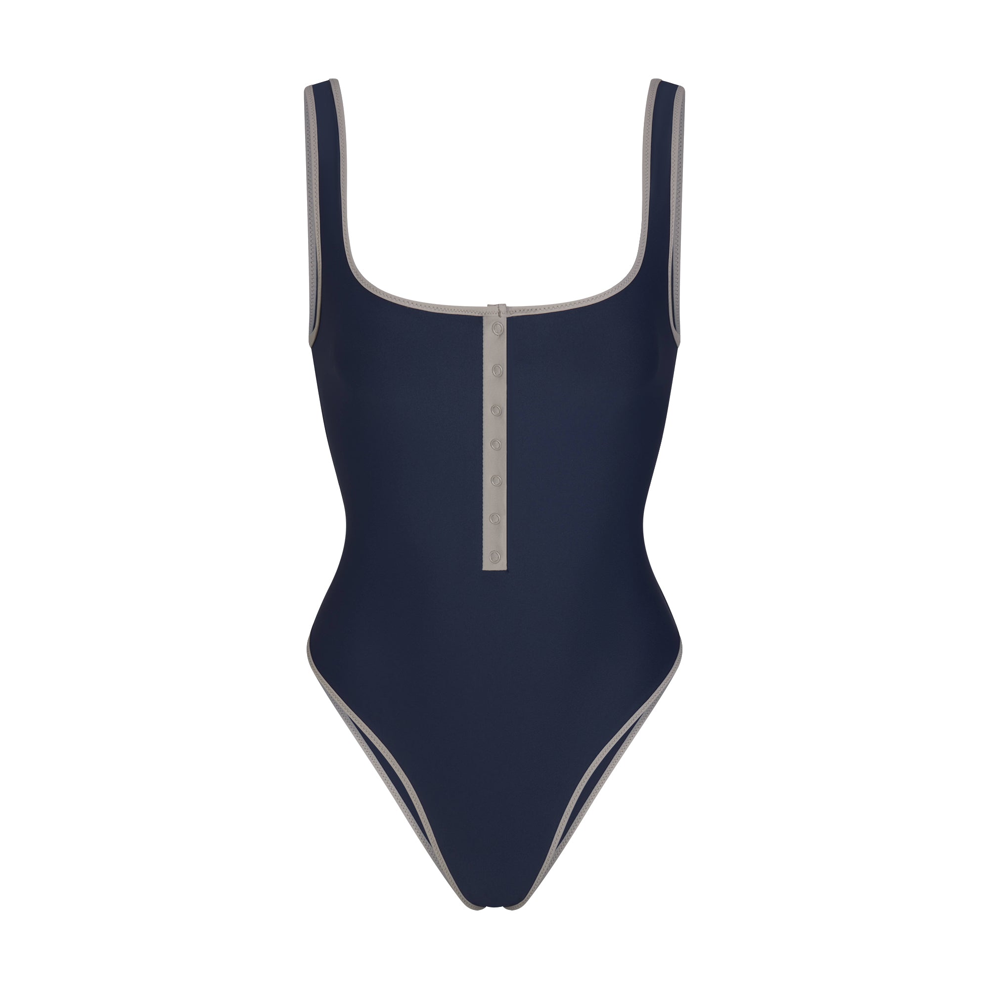 signature swim snap front one piece signature swim snap front one piece