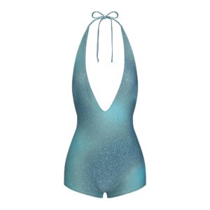 signature swim plunge shortie one piece