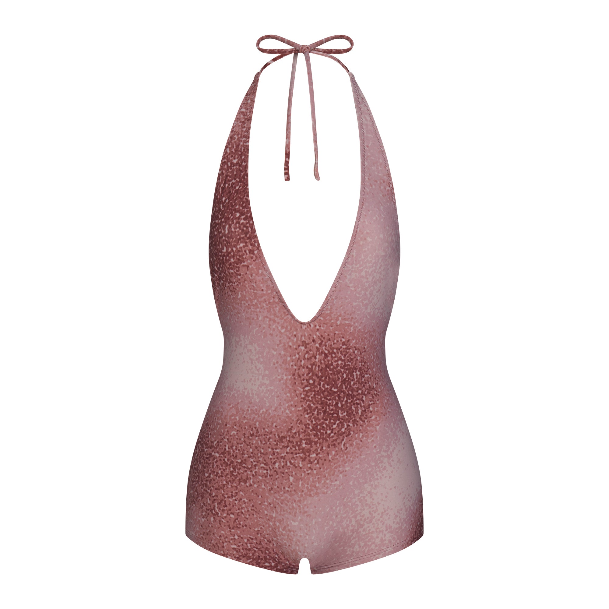 signature swim plunge shortie one piece signature swim plunge shortie one piece