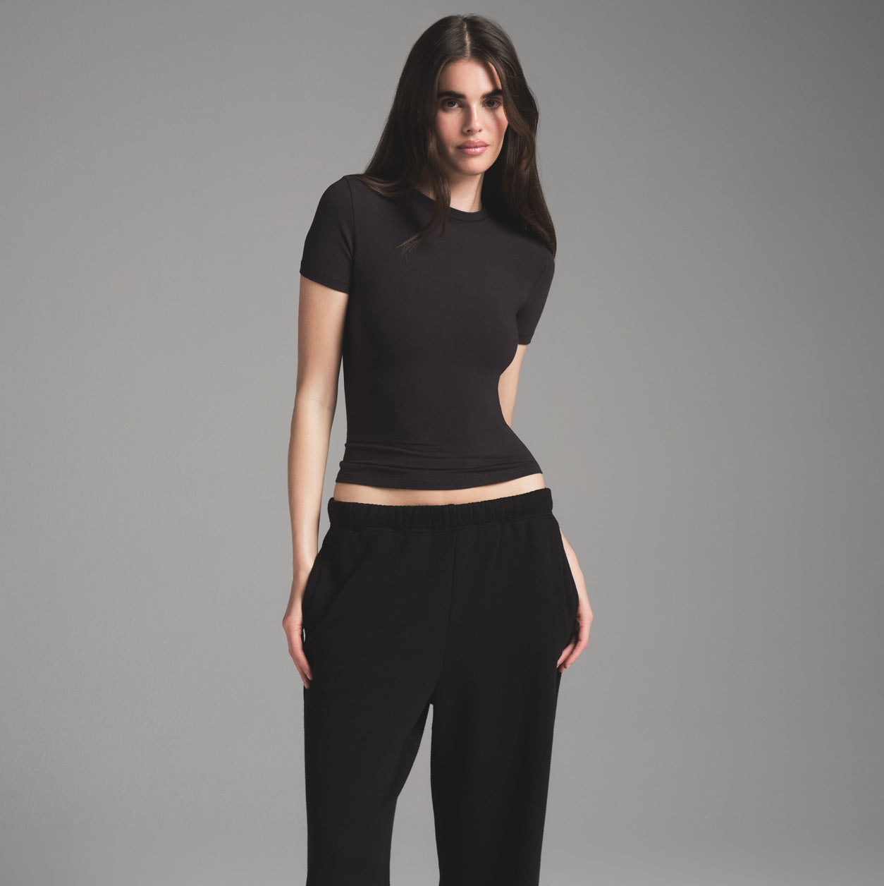 cotton fleece classic straight leg pant cotton fleece classic straight leg pant