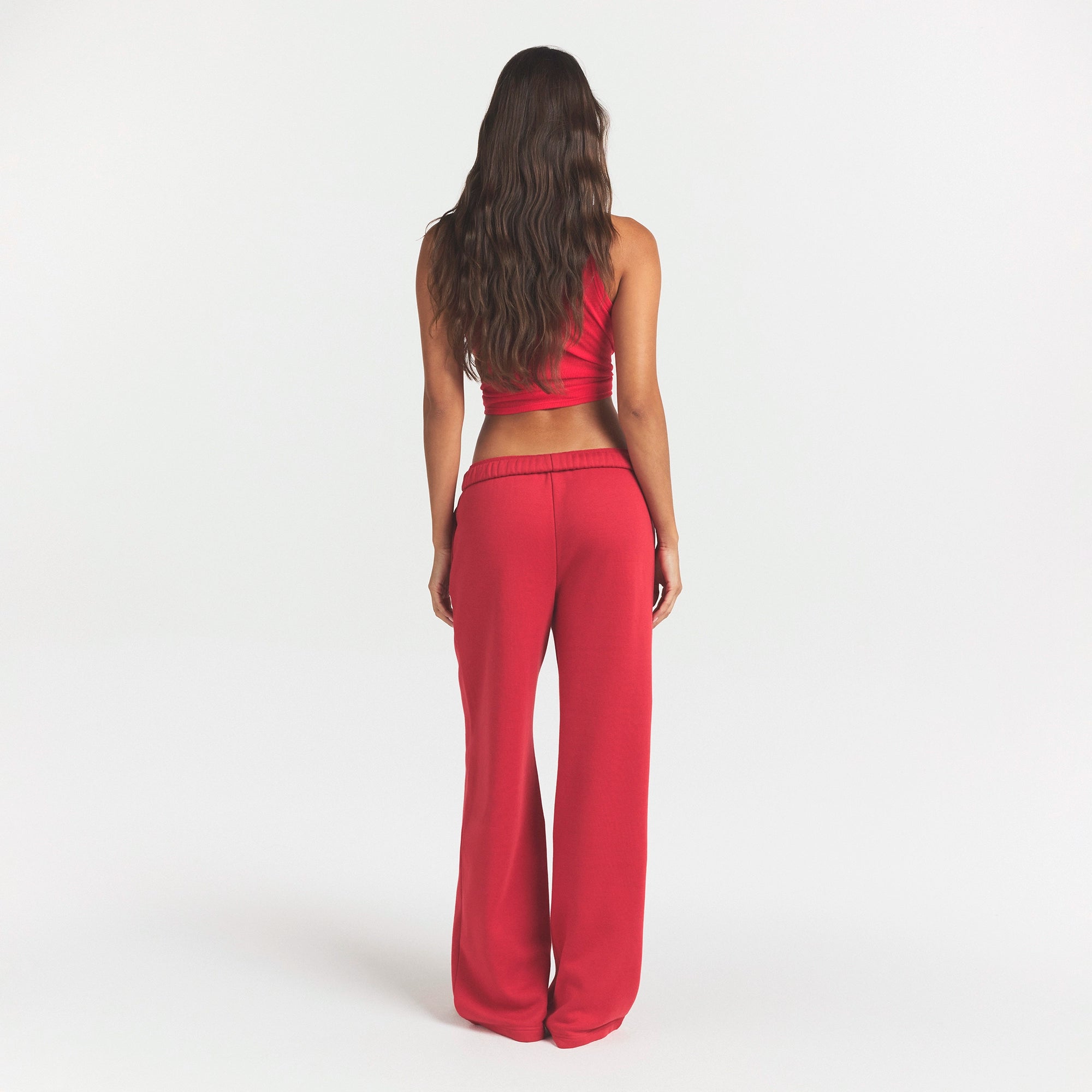 cotton fleece classic straight leg pant cotton fleece classic straight leg pant