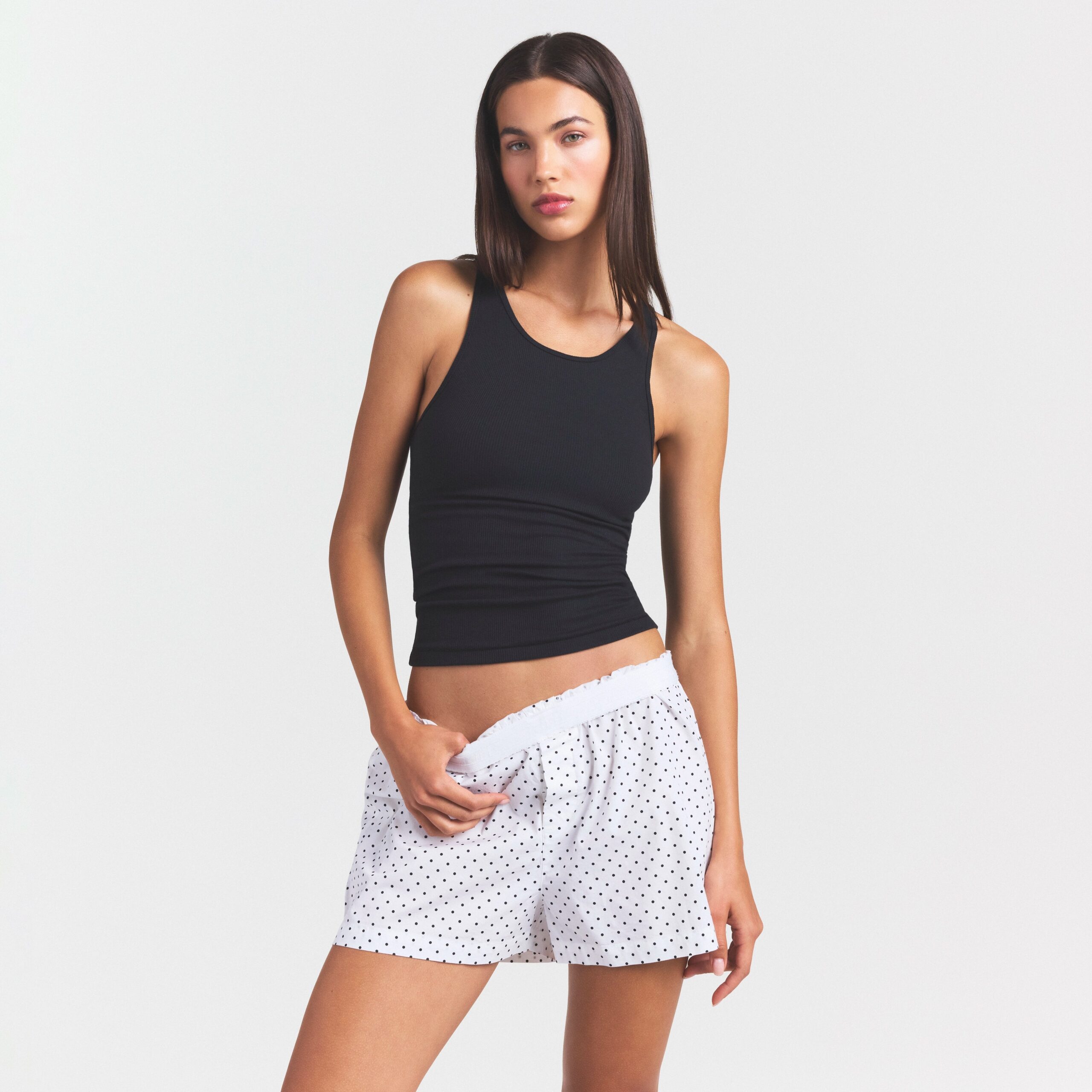 cotton poplin boxer sleep set cotton poplin boxer sleep set