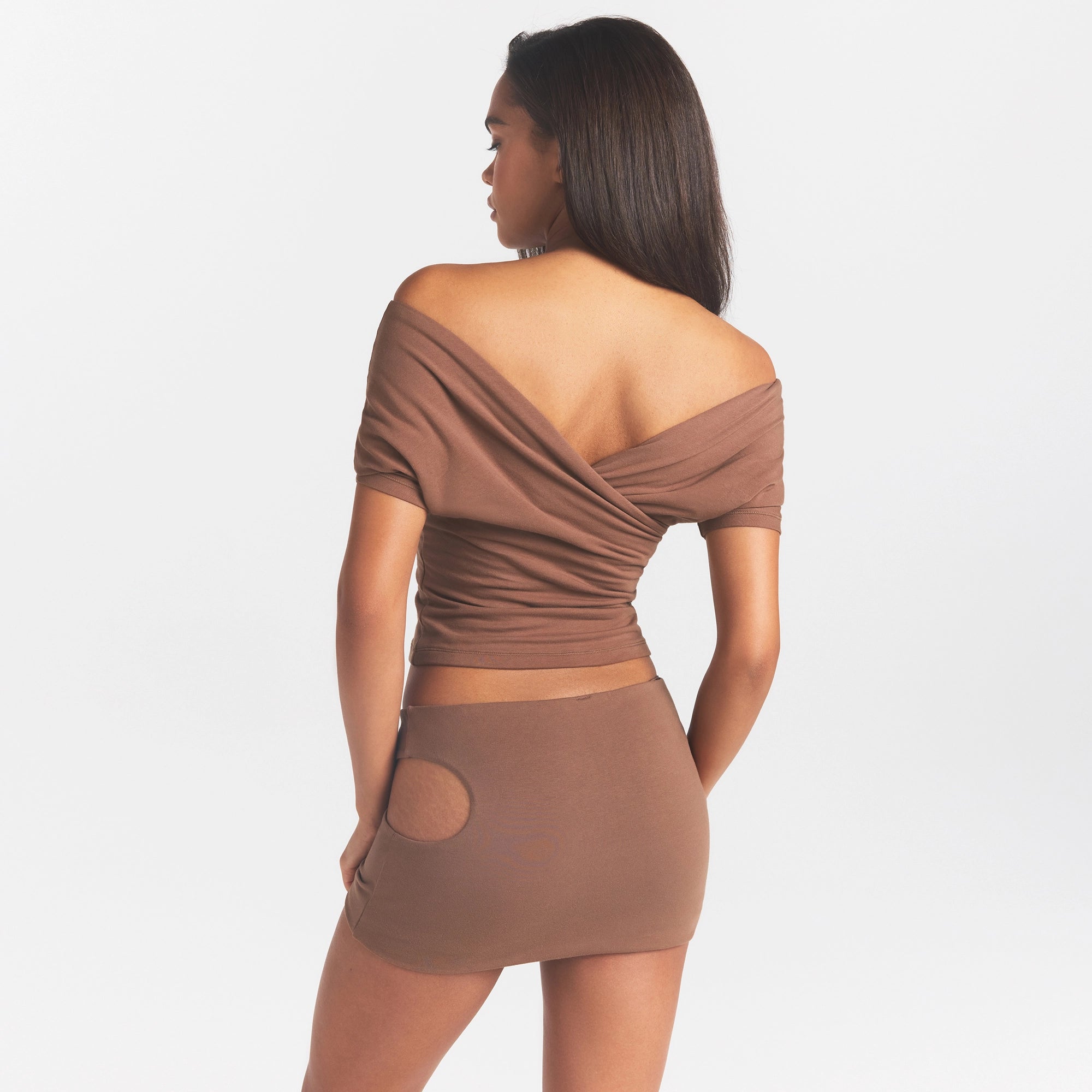 cotton jersey wrap top cotton jersey wrap top