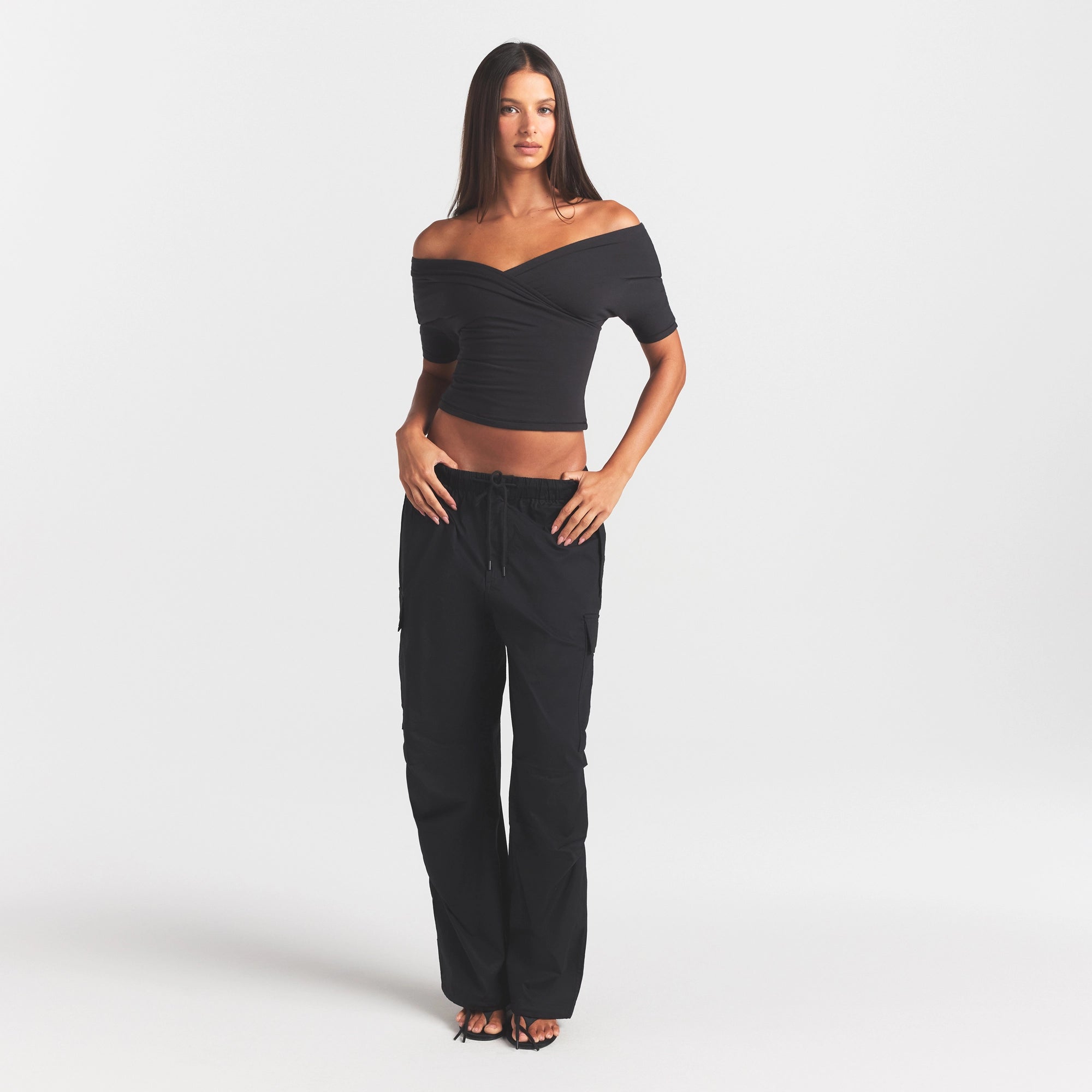 cotton jersey wrap top cotton jersey wrap top