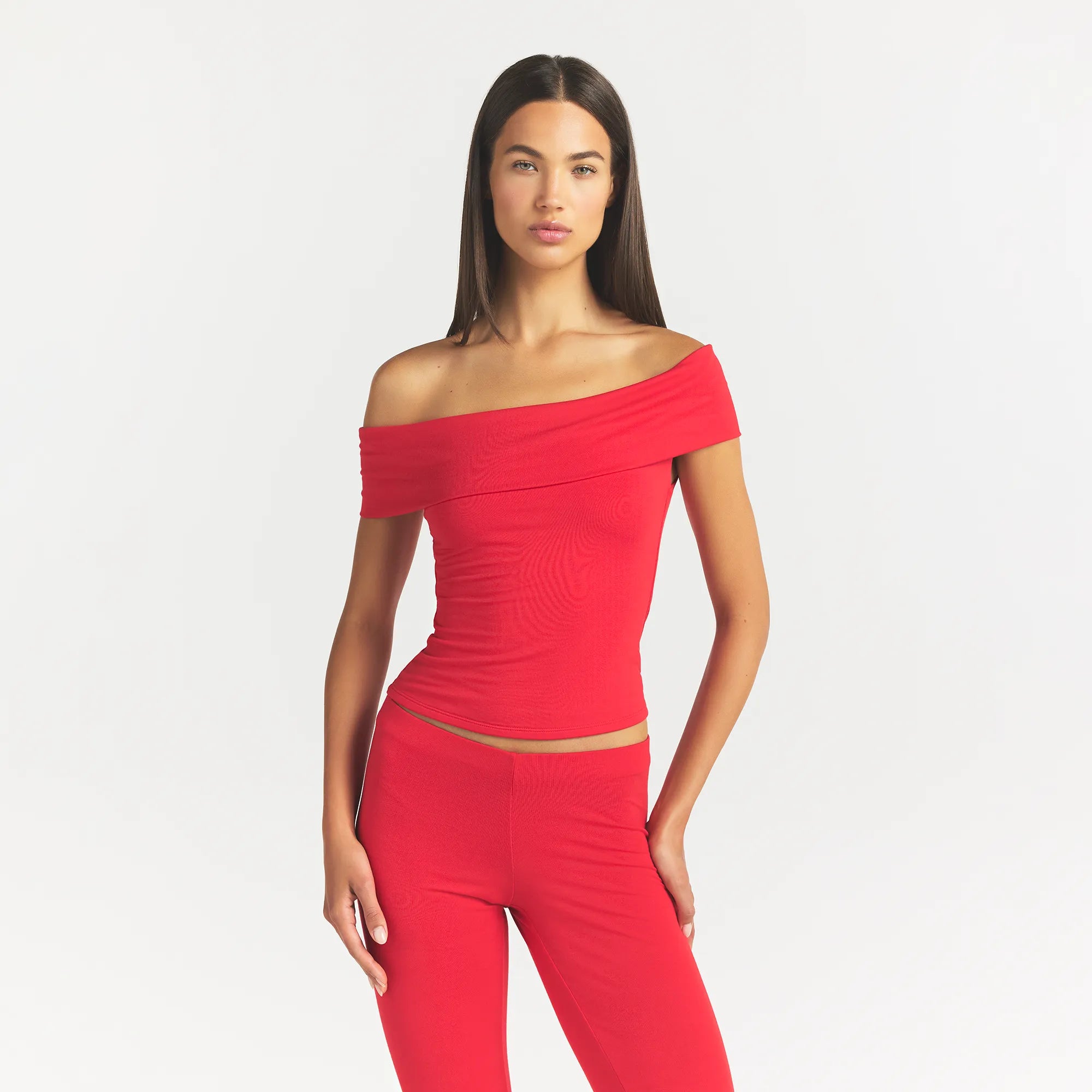 smooth layers asymmetrical off the shoulder top smooth layers asymmetrical off the shoulder top