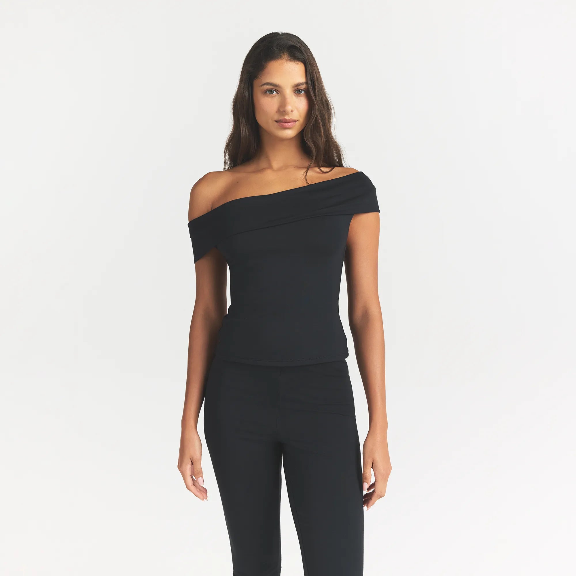 smooth layers asymmetrical off the shoulder top smooth layers asymmetrical off the shoulder top